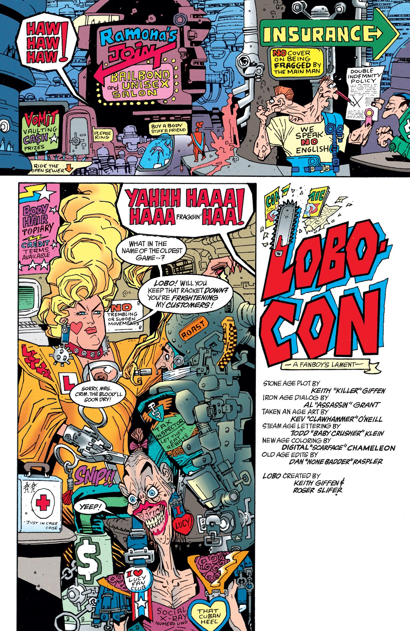 Read online Lobo by Keith Giffen & Alan Grant comic -  Issue # TPB 1 (Part 3) - 93