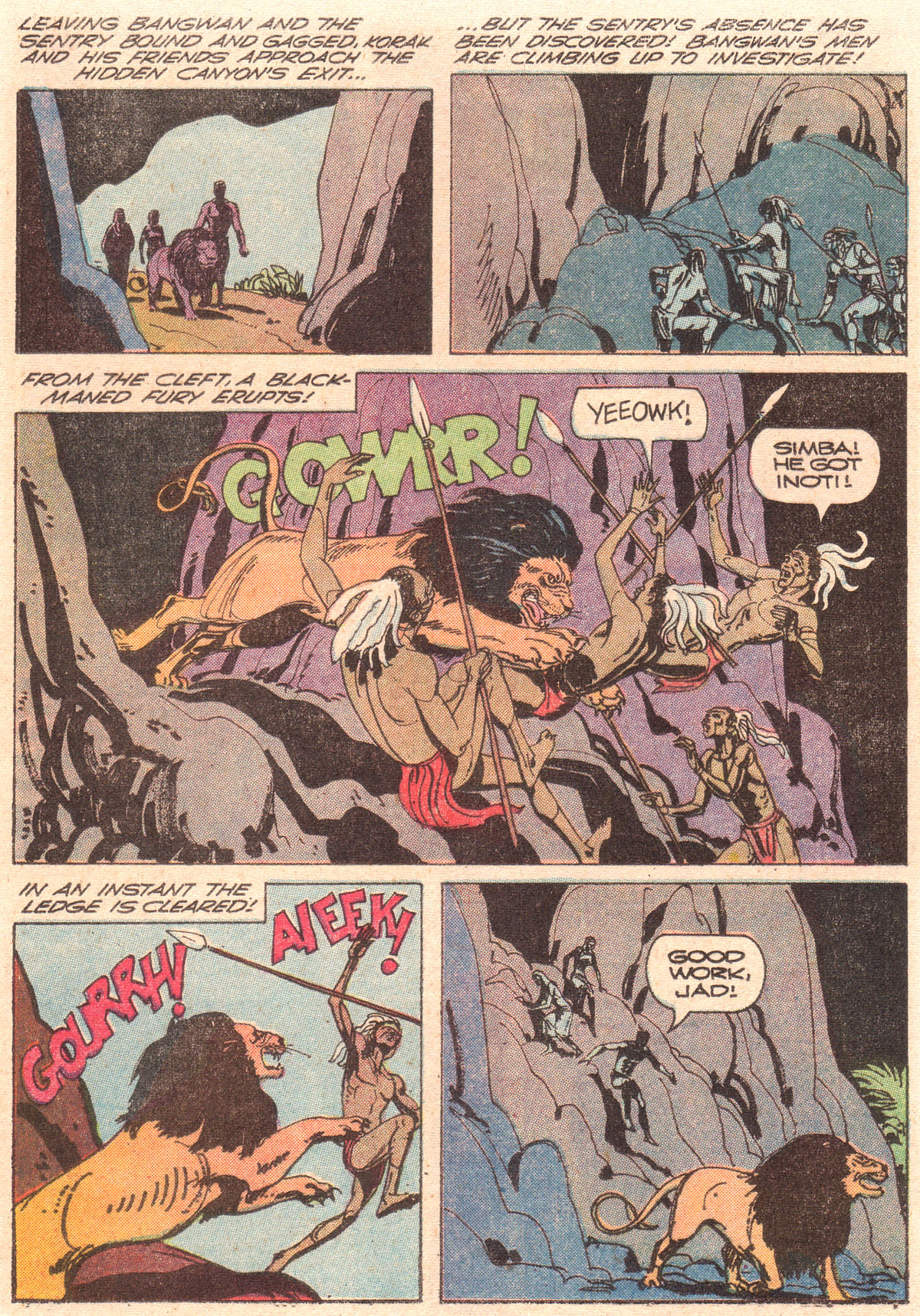 Read online Korak, Son of Tarzan (1964) comic -  Issue #40 - 12