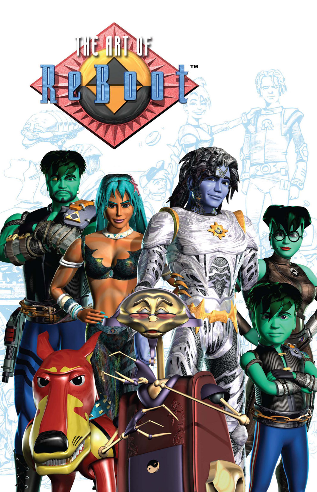 Read online The Art of Reboot comic -  Issue # TPB - 1