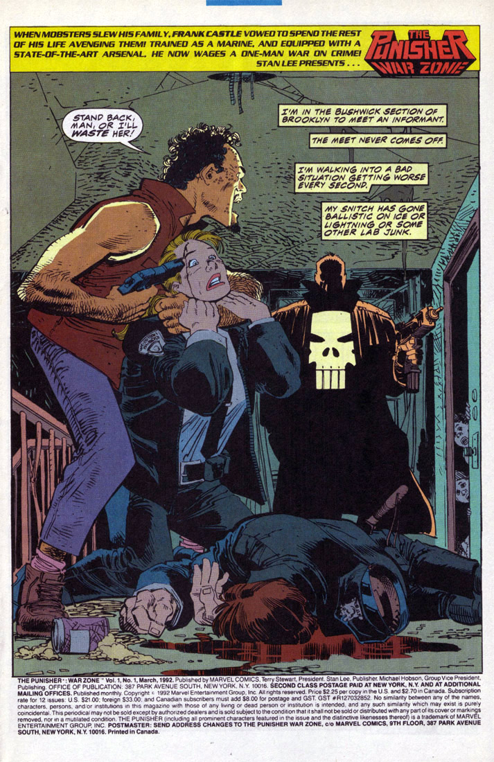 Read online The Punisher War Zone comic -  Issue #1 - 3