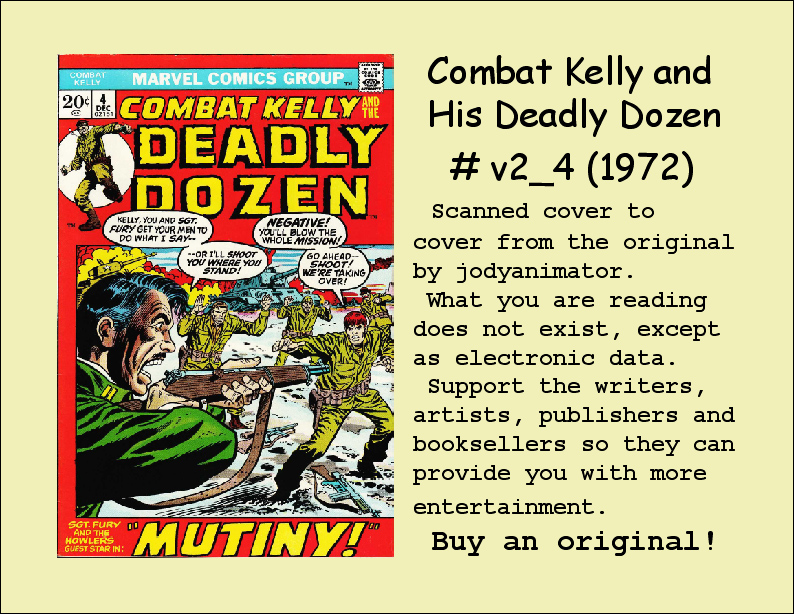 Read online Combat Kelly comic -  Issue #4 - 37