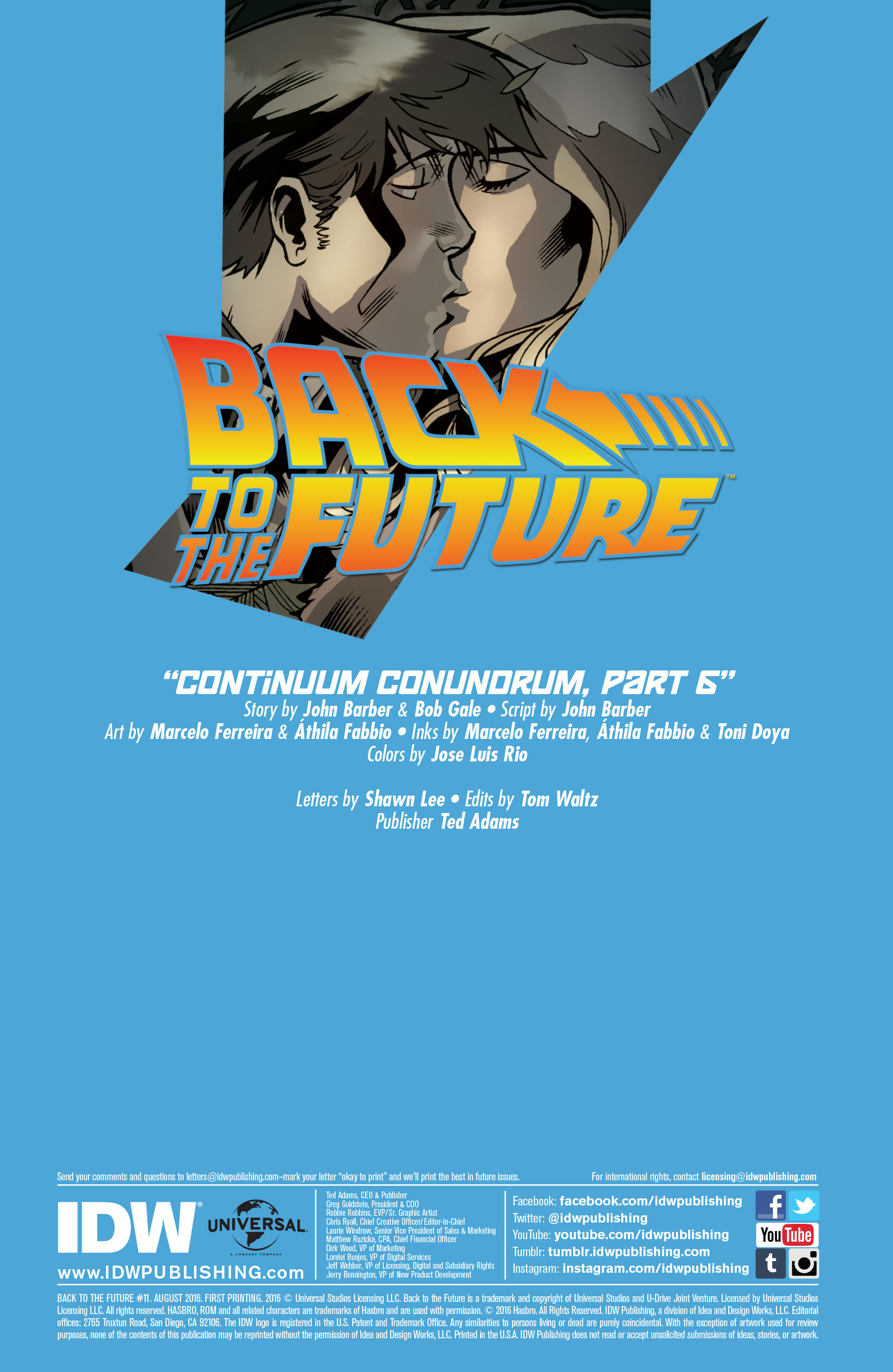 Read online Back to the Future (2015) comic -  Issue #11 - 2