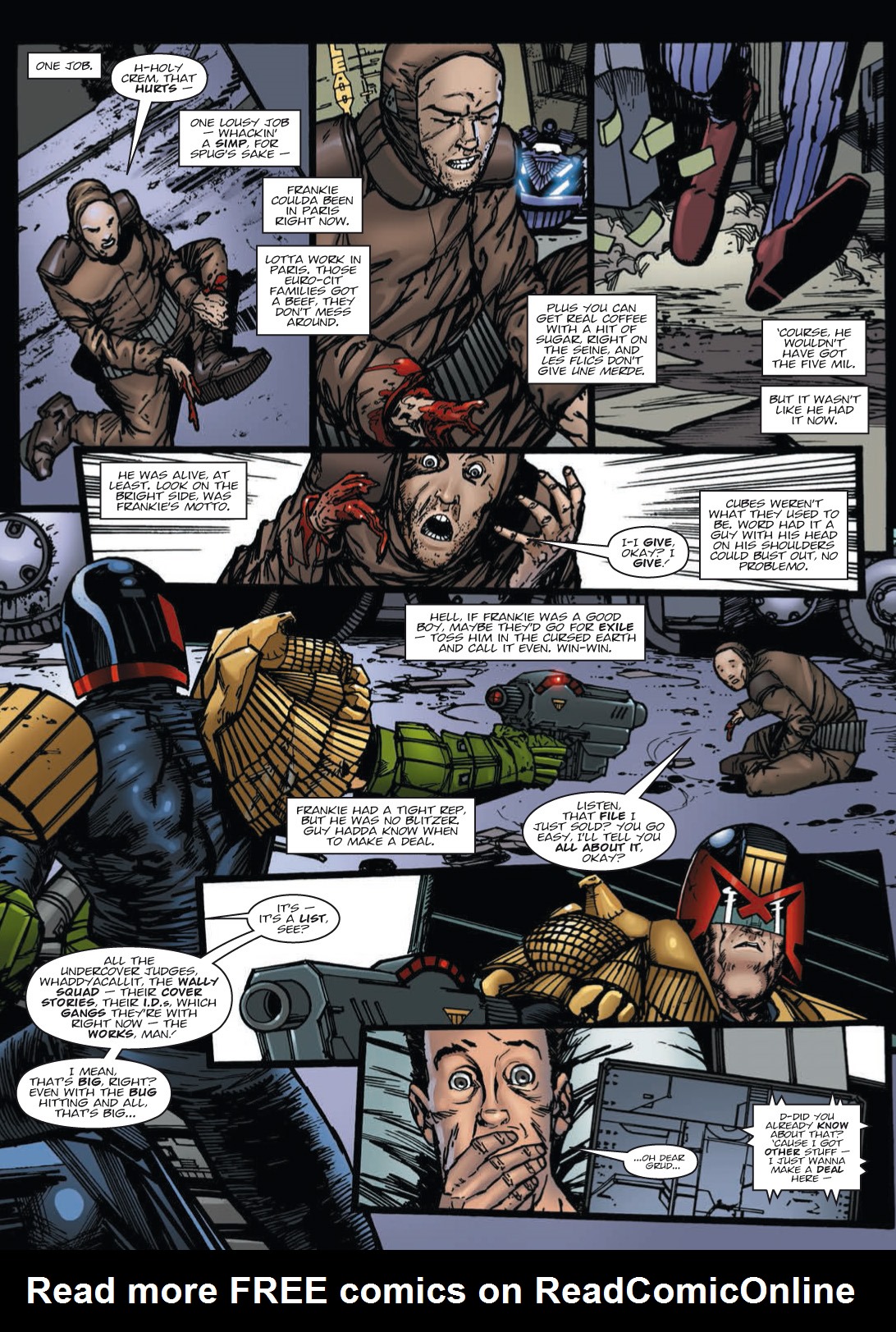 Read online Judge Dredd: Trifecta comic -  Issue # TPB (Part 1) - 65