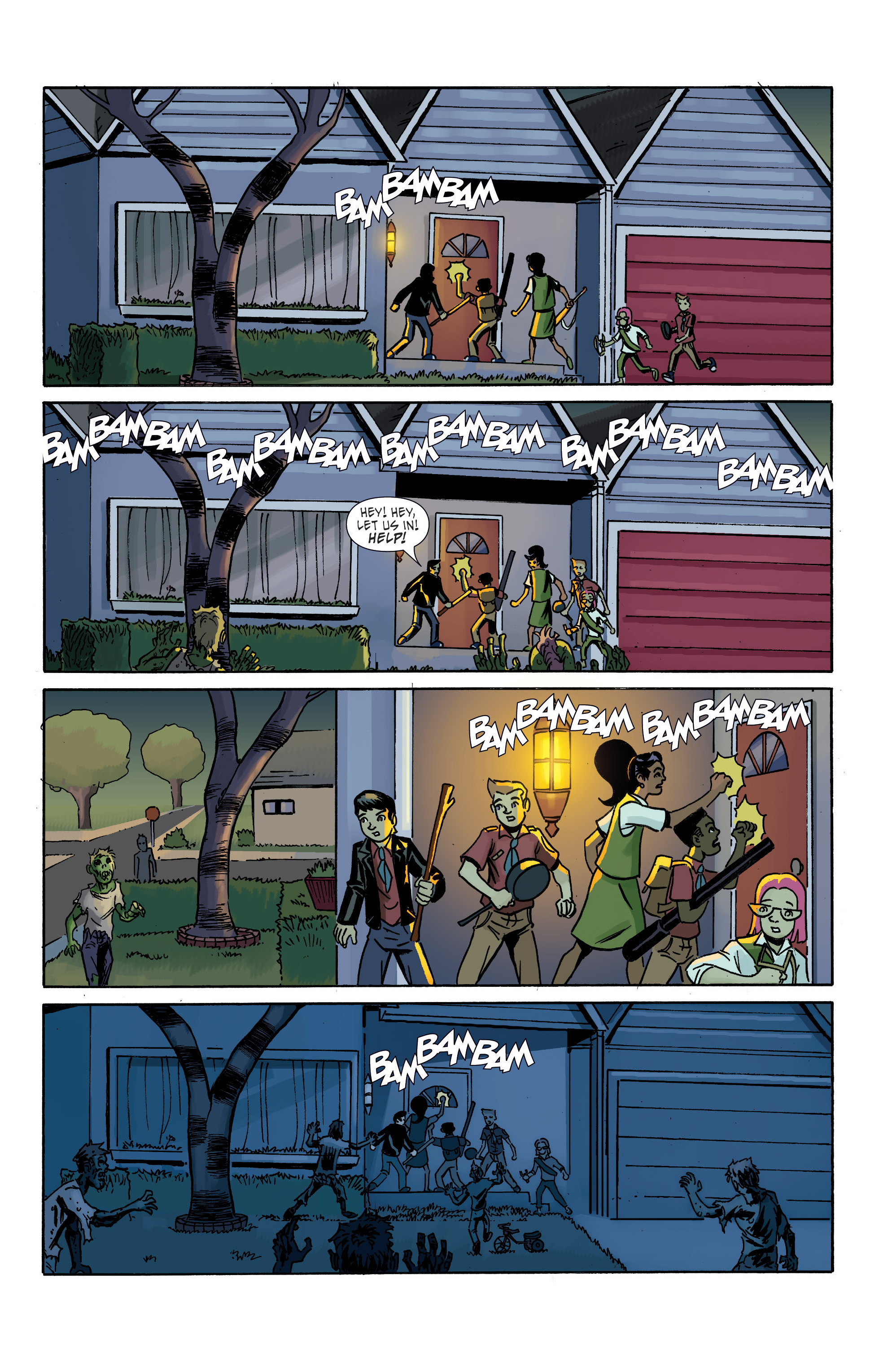 Read online Ghoul Scouts: Night of the Unliving Undead comic -  Issue #2 - 16