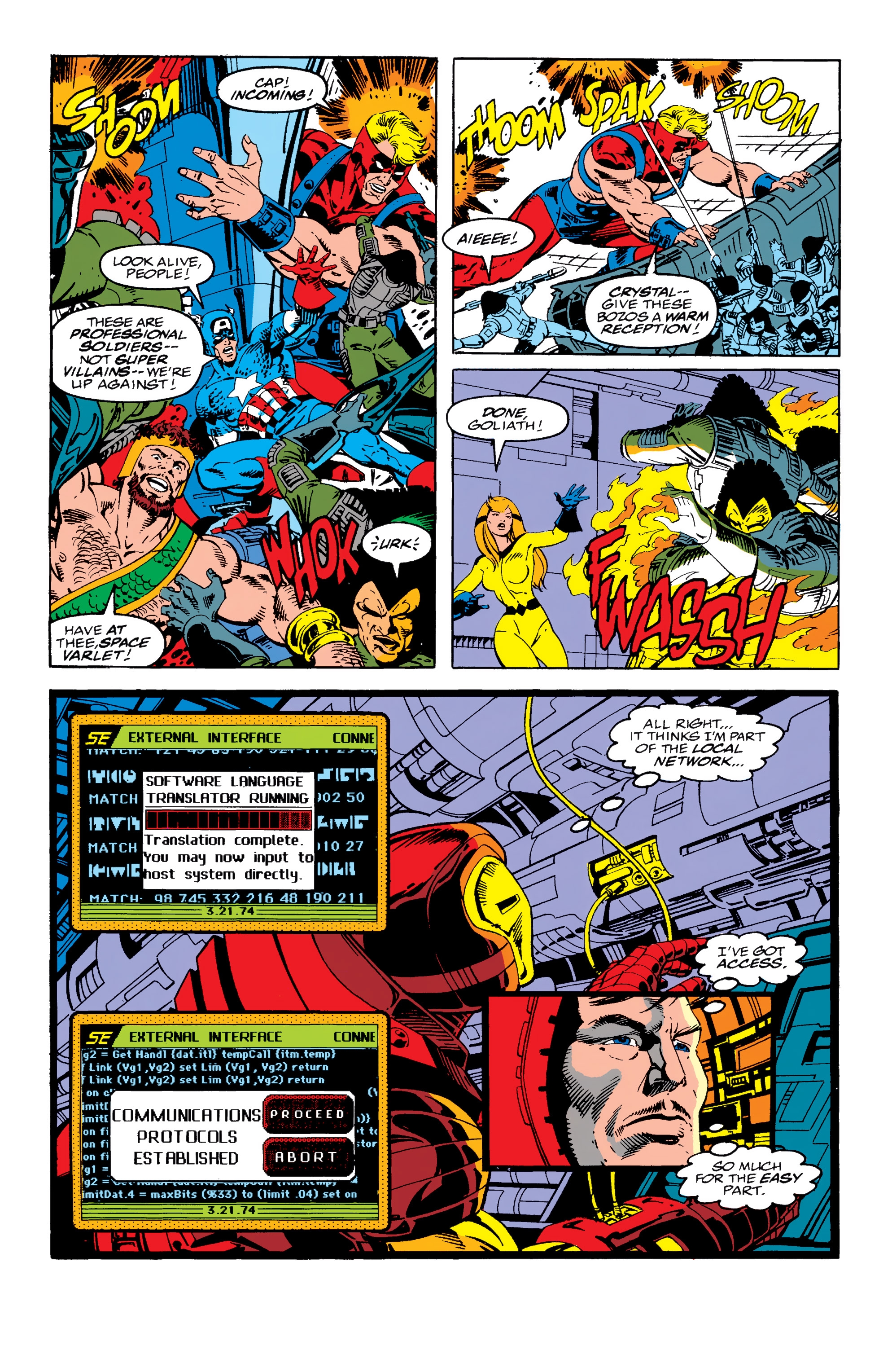 Read online Avengers Epic Collection: Operation Galactic Storm comic -  Issue # TPB (Part 2) - 24