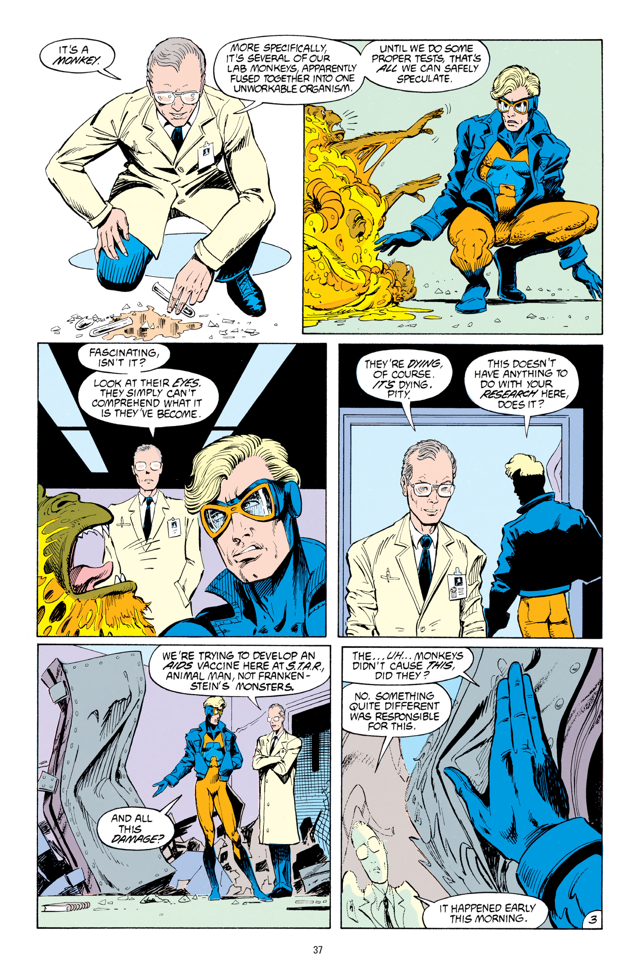 Read online Animal Man (1988) comic -  Issue # _ by Grant Morrison 30th Anniversary Deluxe Edition Book 1 (Part 1) - 38