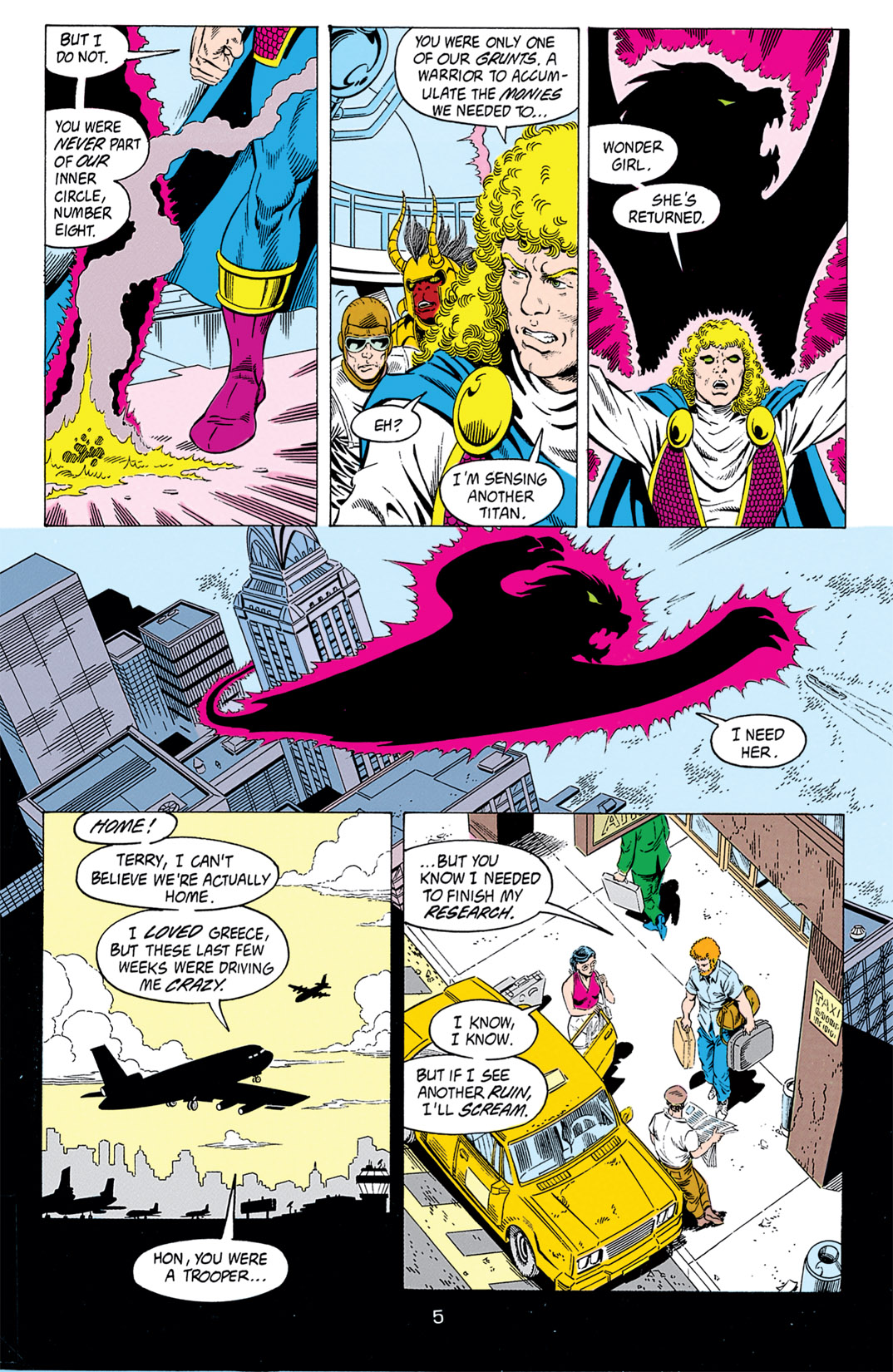 Read online The New Titans (1988) comic -  Issue #78 - 6