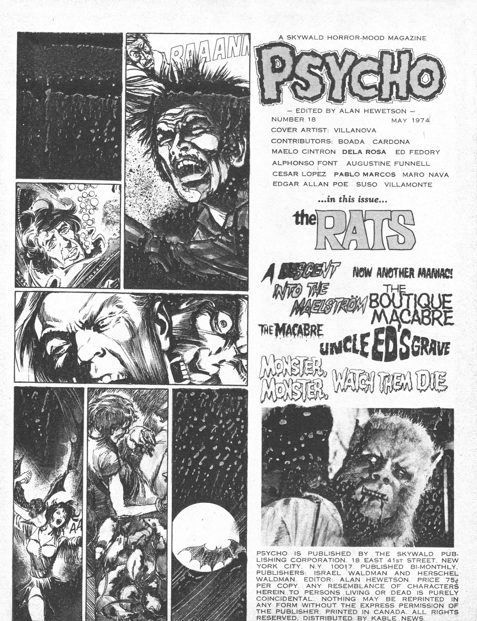 Read online Psycho comic -  Issue #18 - 3