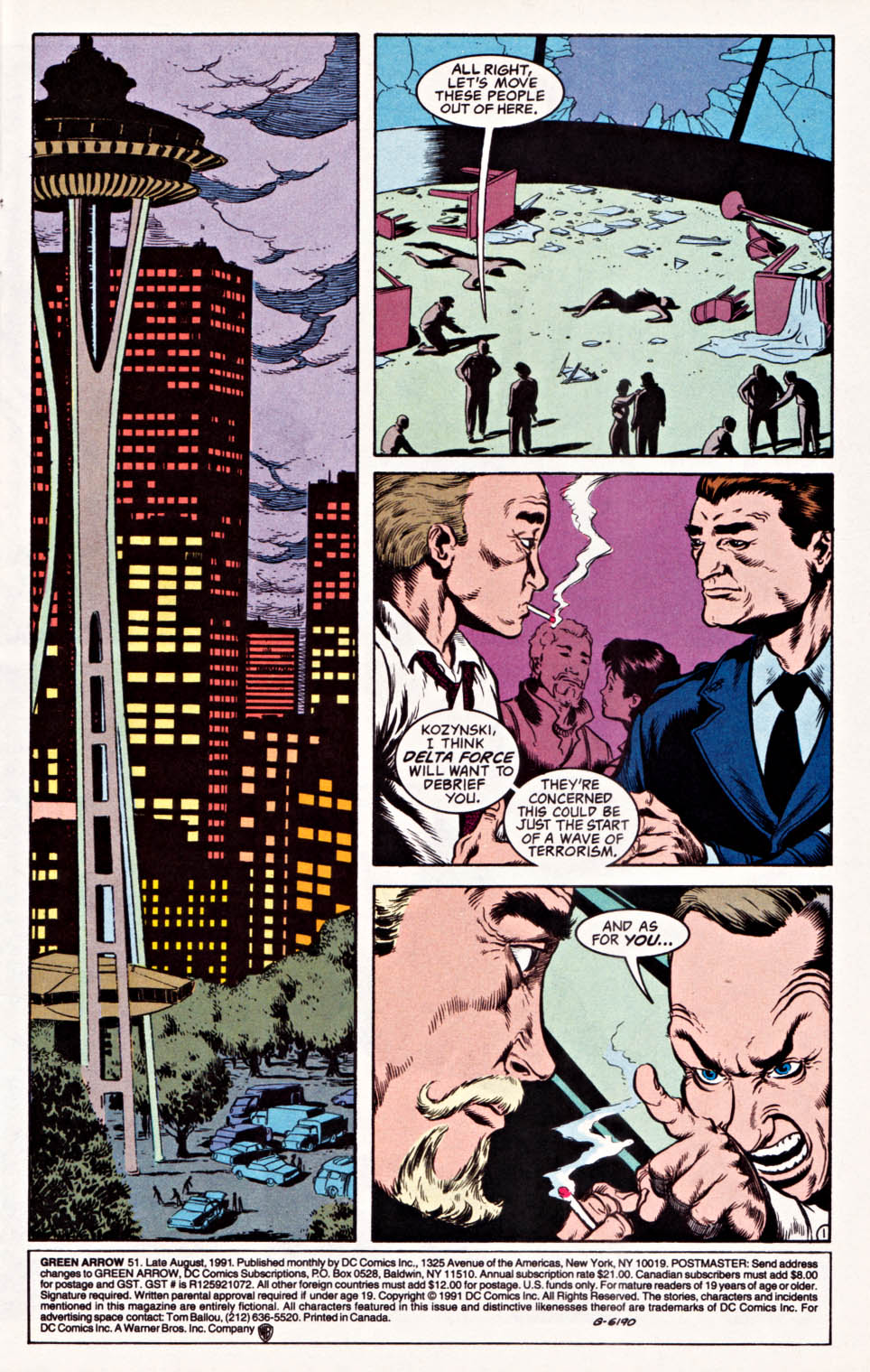 Read online Green Arrow (1988) comic -  Issue #51 - 2