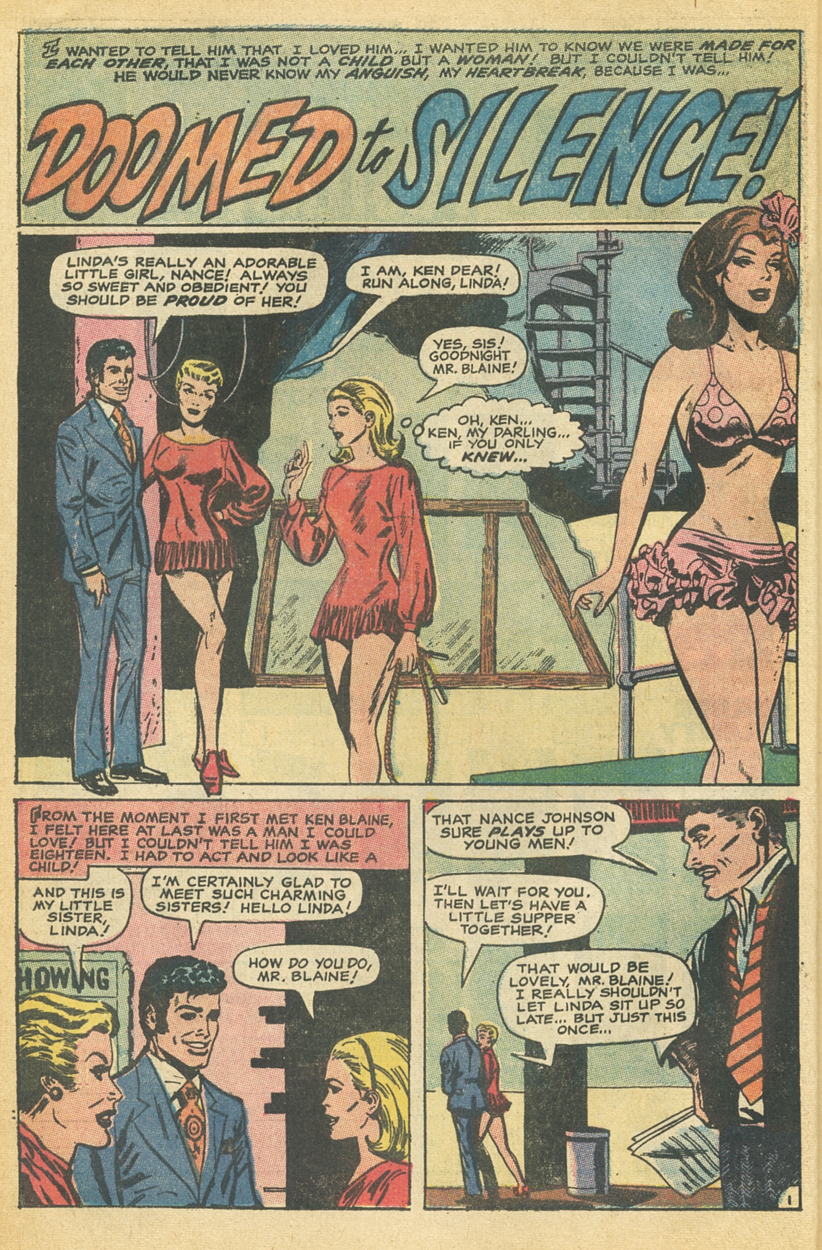 Read online Tender Love Stories comic -  Issue #1 - 12