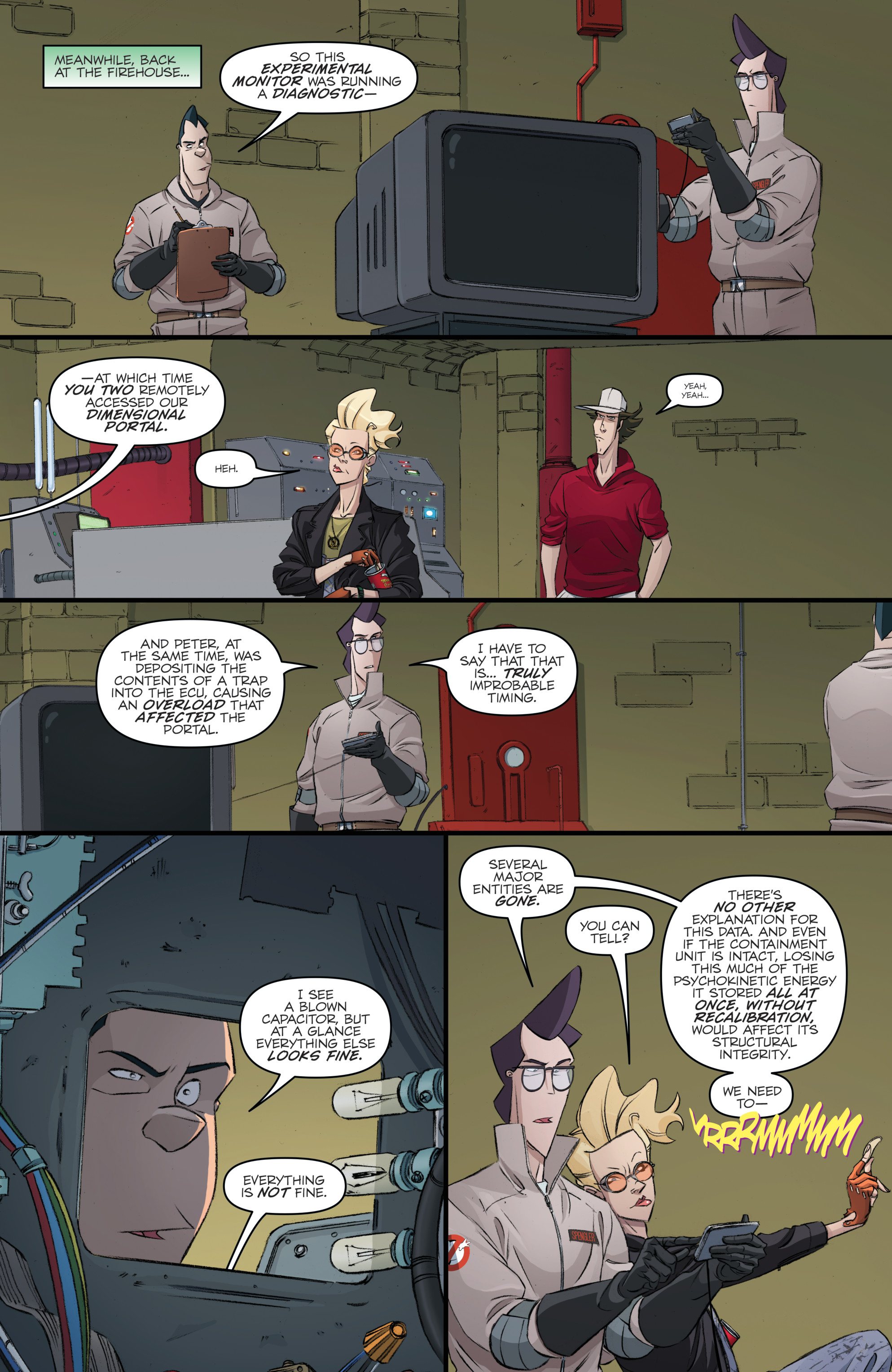 Read online Ghostbusters: Crossing Over comic -  Issue # _TPB - 80
