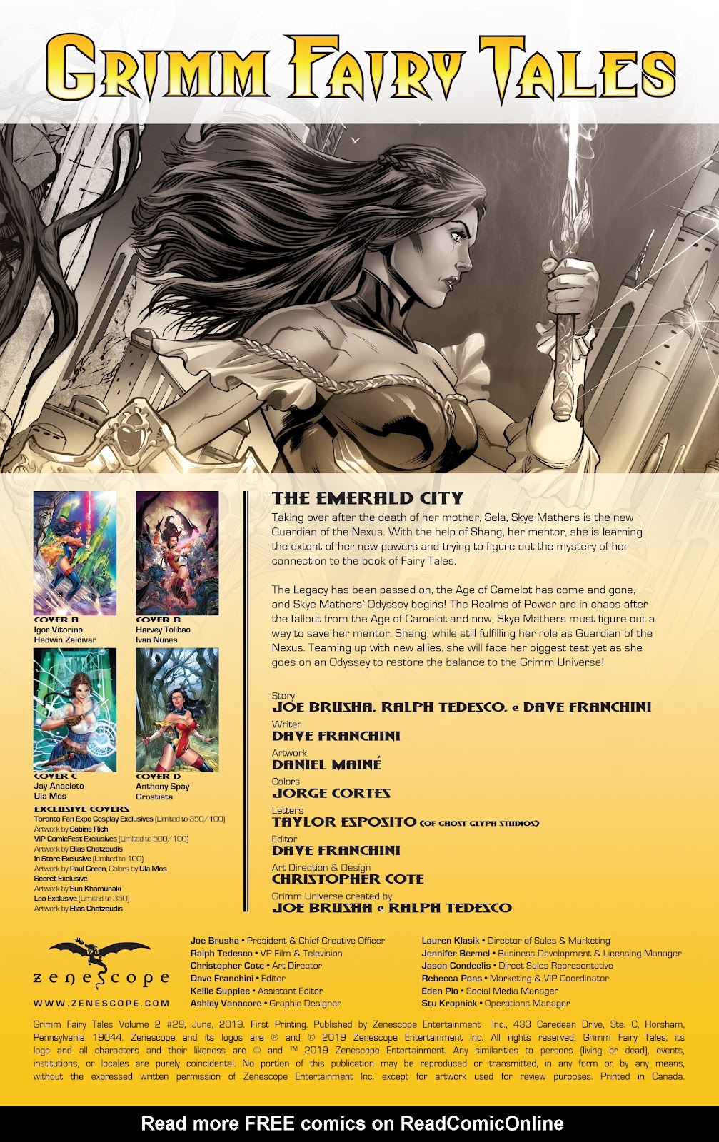 Grimm Fairy Tales (2016) issue 29 - Page 2