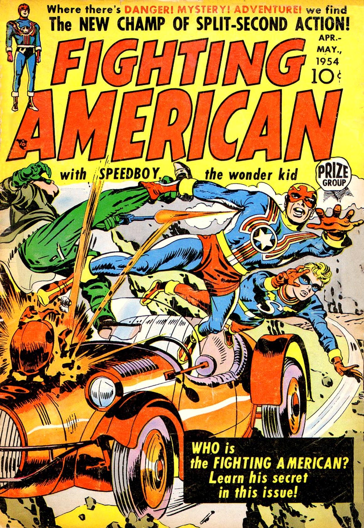 Read online Fighting American (1954) comic -  Issue #1 - 1