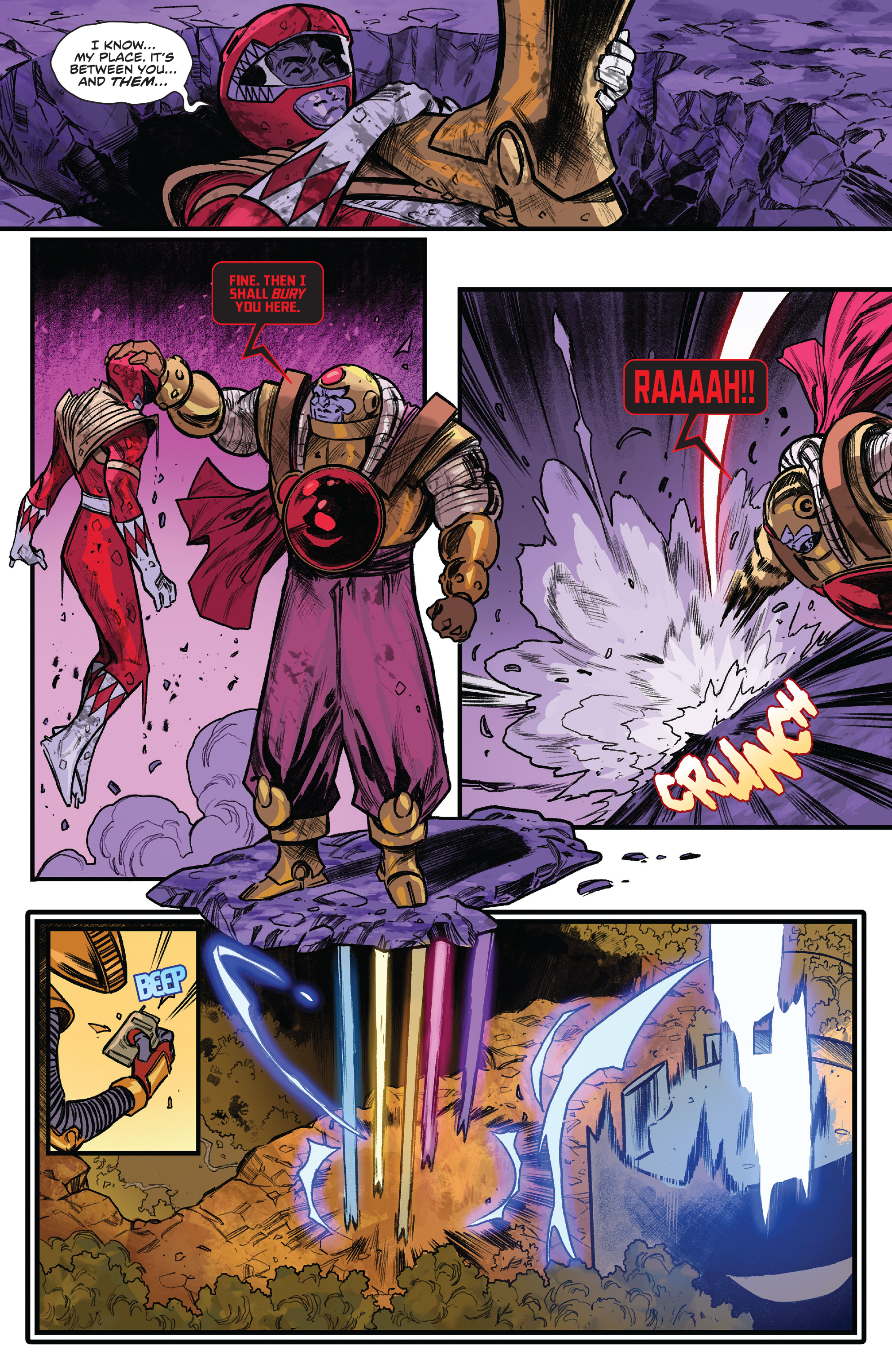 Read online Mighty Morphin comic -  Issue #20 - 20
