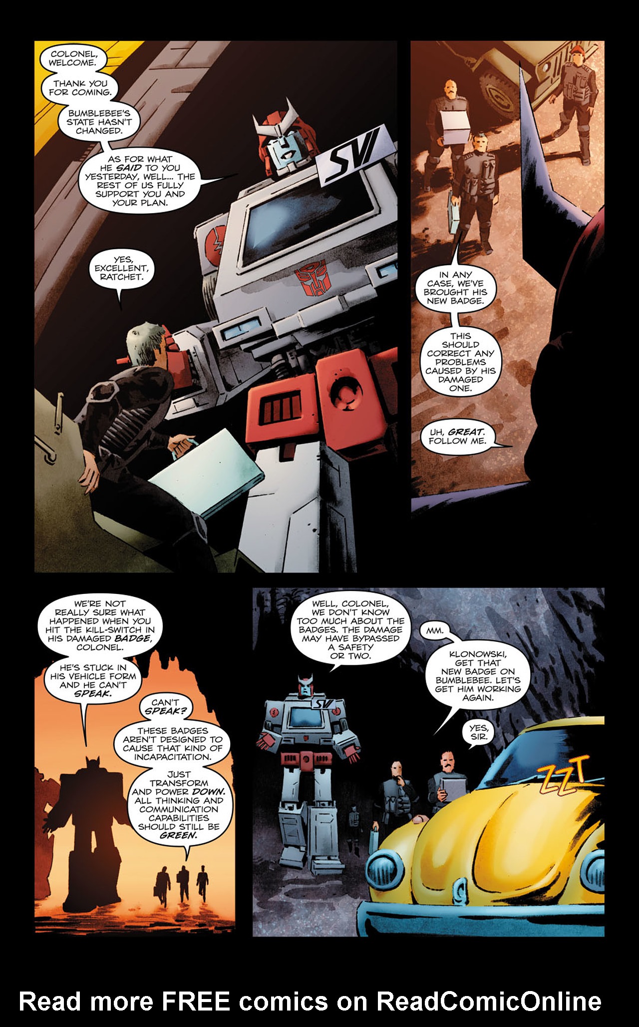 Read online The Transformers: Bumblebee comic -  Issue #3 - 5