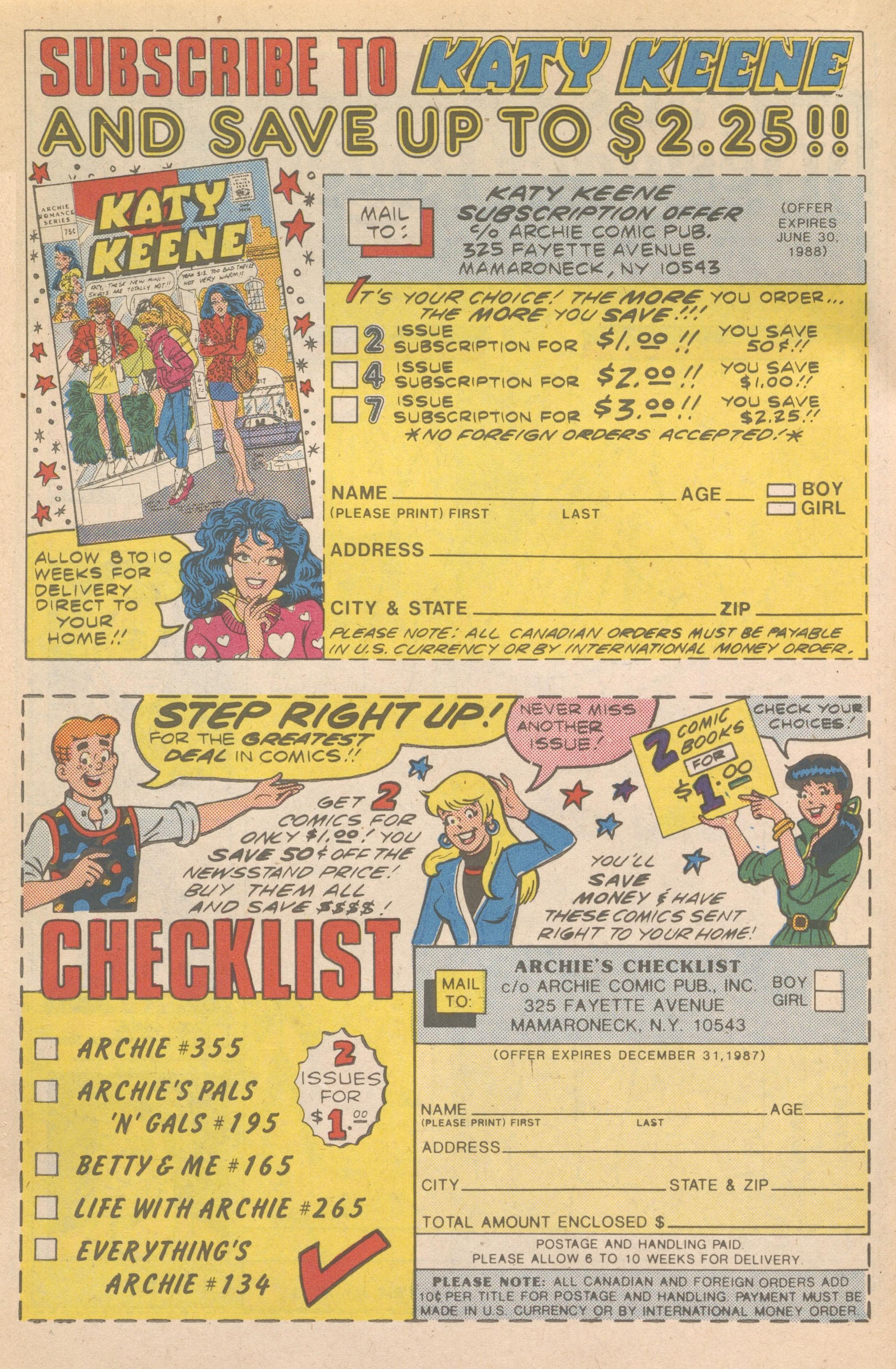 Read online Katy Keene (1983) comic -  Issue #25 - 24