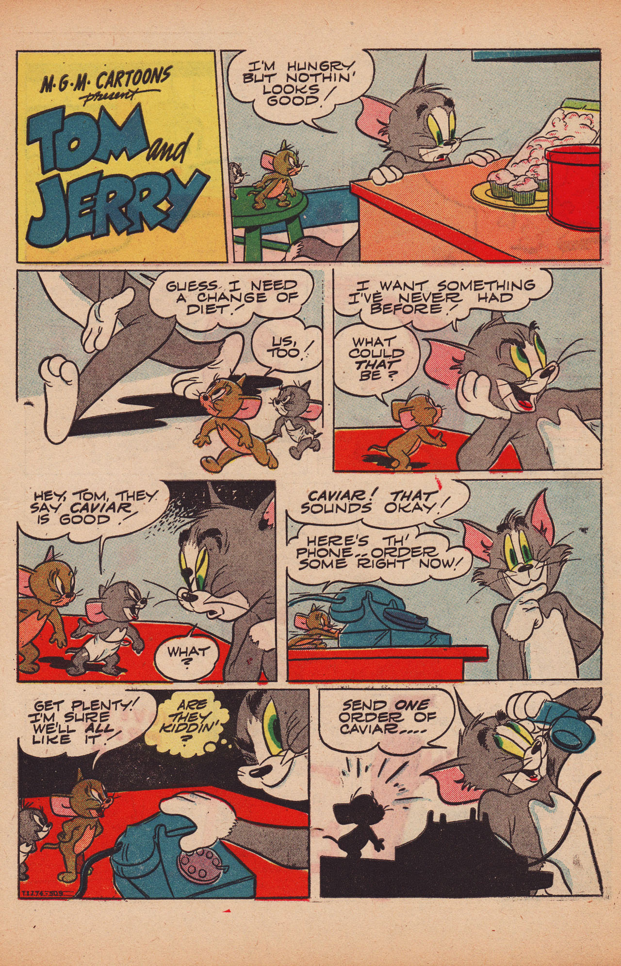 Read online Tom & Jerry Comics comic -  Issue #74 - 3