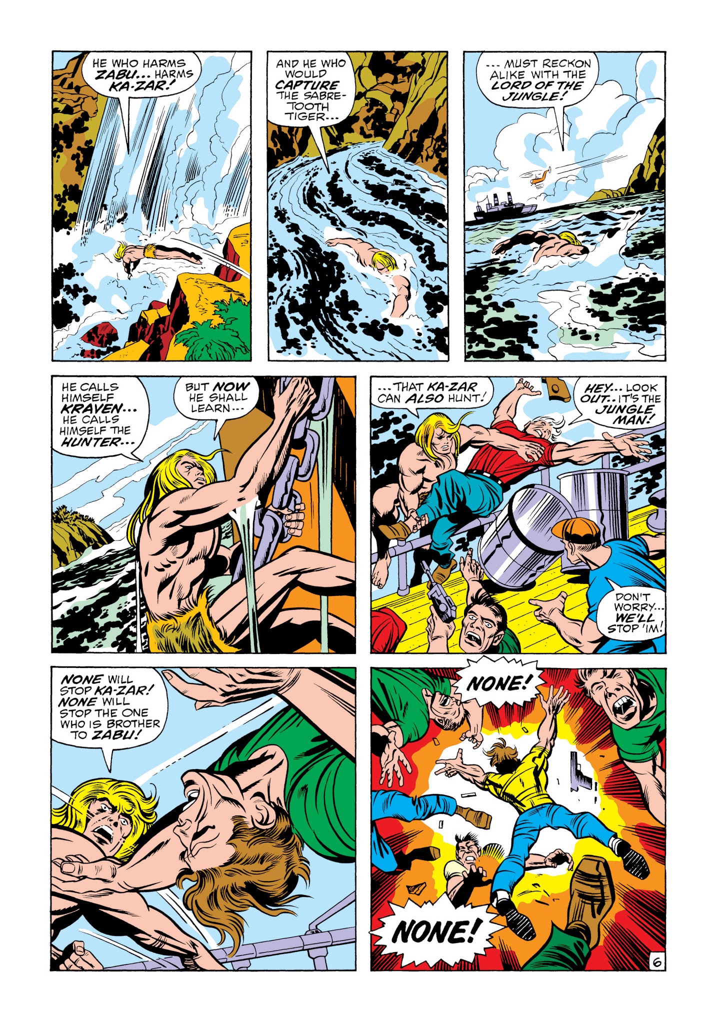 Read online Marvel Masterworks: Ka-Zar comic -  Issue # TPB 1 (Part 1) - 36