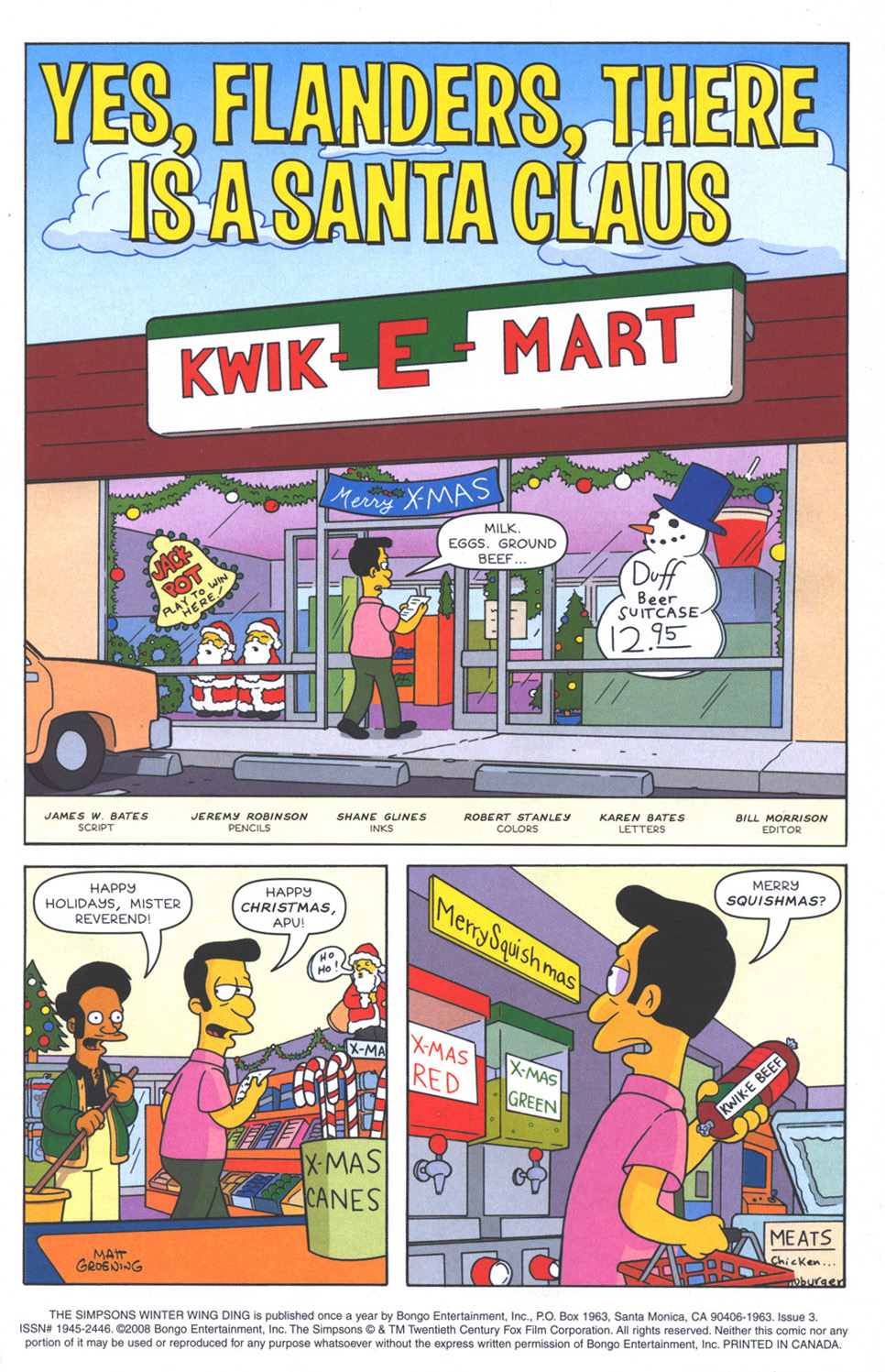 Read online The Simpsons Winter Wingding comic -  Issue #3 - 3