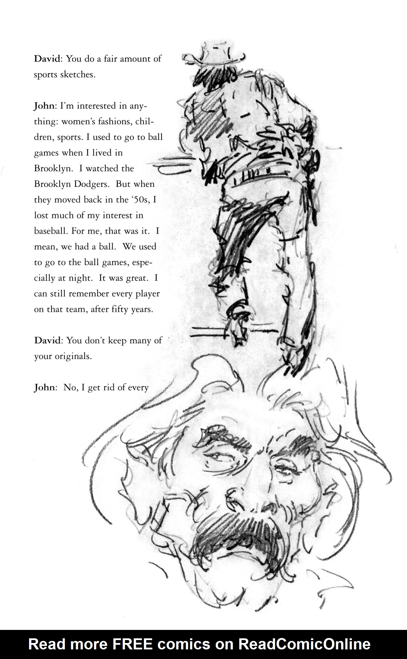 Read online John Buscema Sketchbook comic -  Issue # TPB - 85