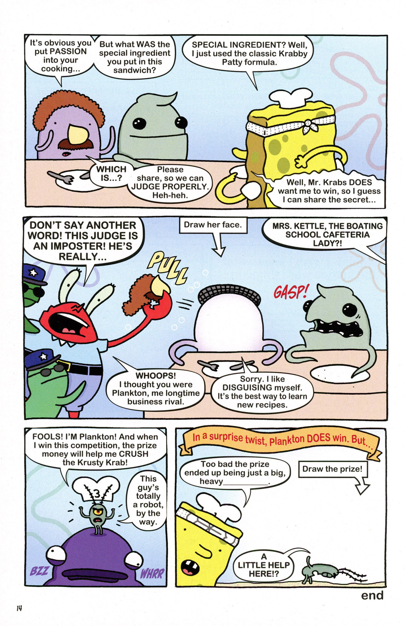 Read online SpongeBob Comics comic -  Issue #19 - 16
