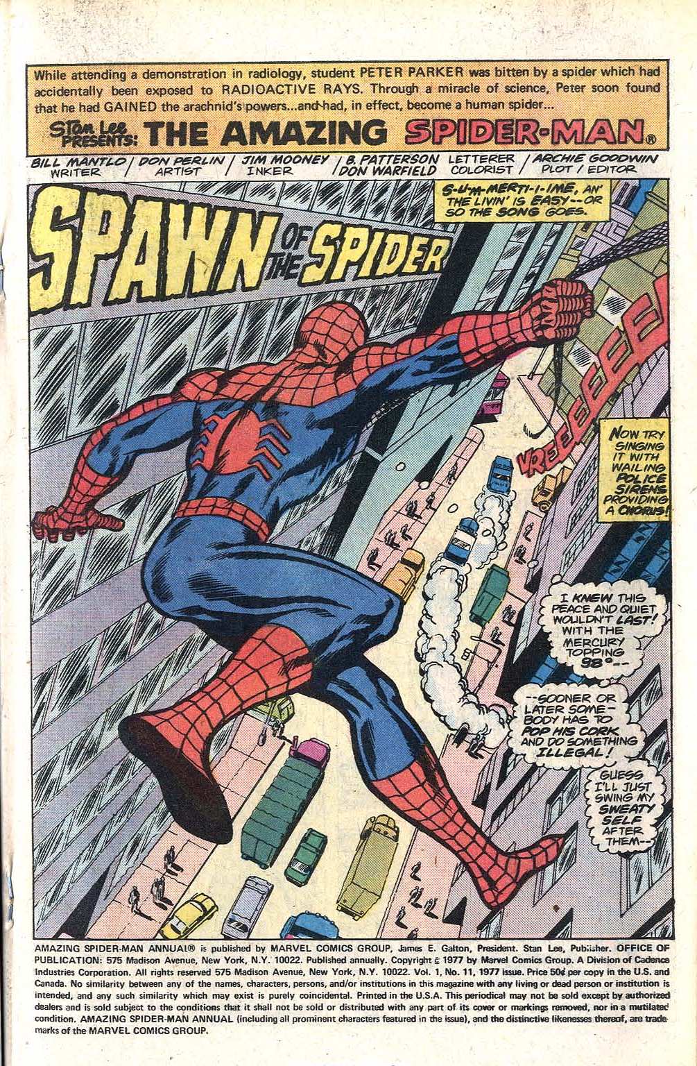 The Amazing Spider-Man (1963) issue Annual 11 - Page 3