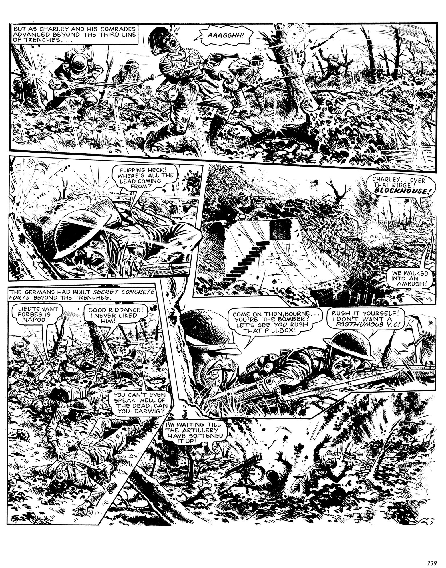 Read online Charley's War: The Definitive Collection comic -  Issue # TPB 2 - 239