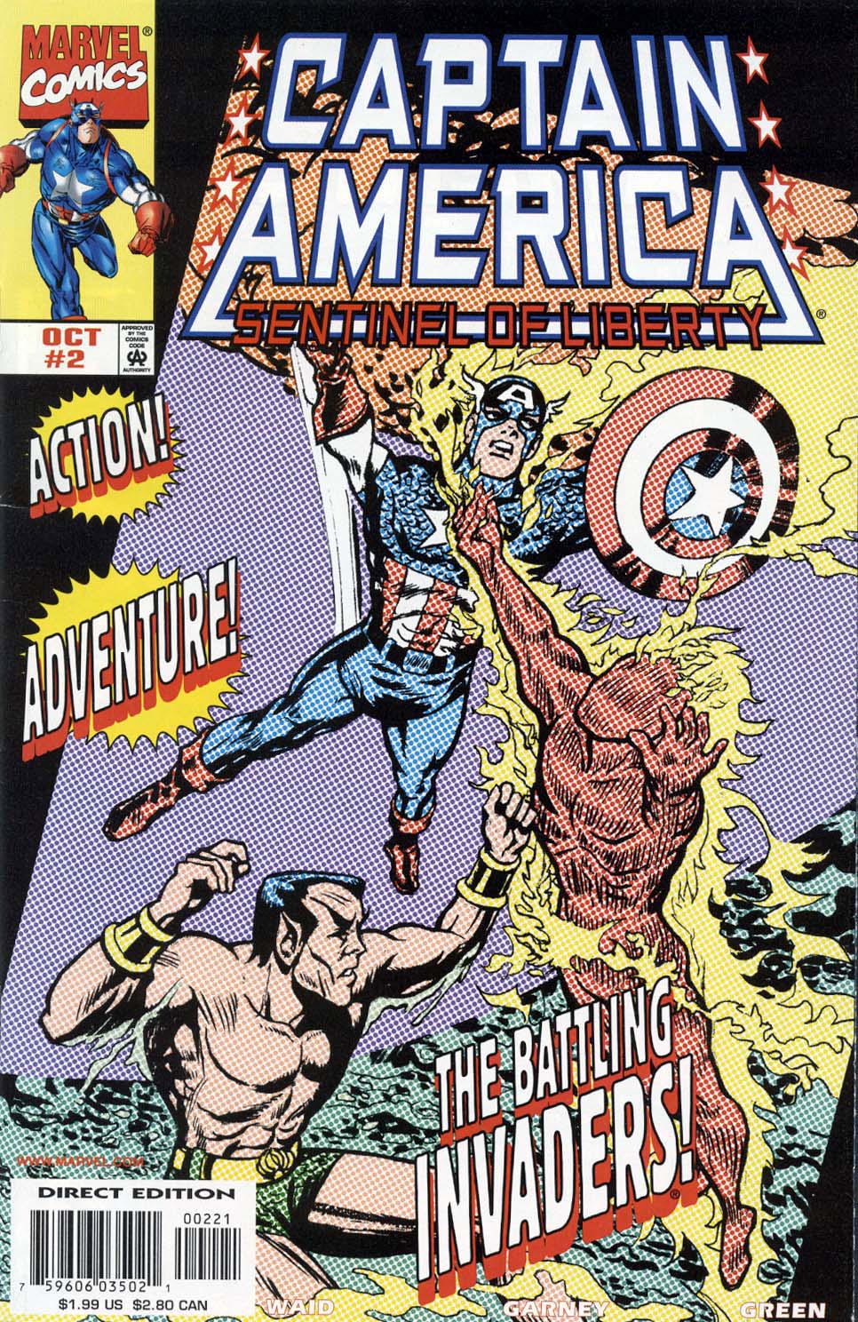 Read online Captain America: Sentinel of Liberty comic -  Issue #2 - 1