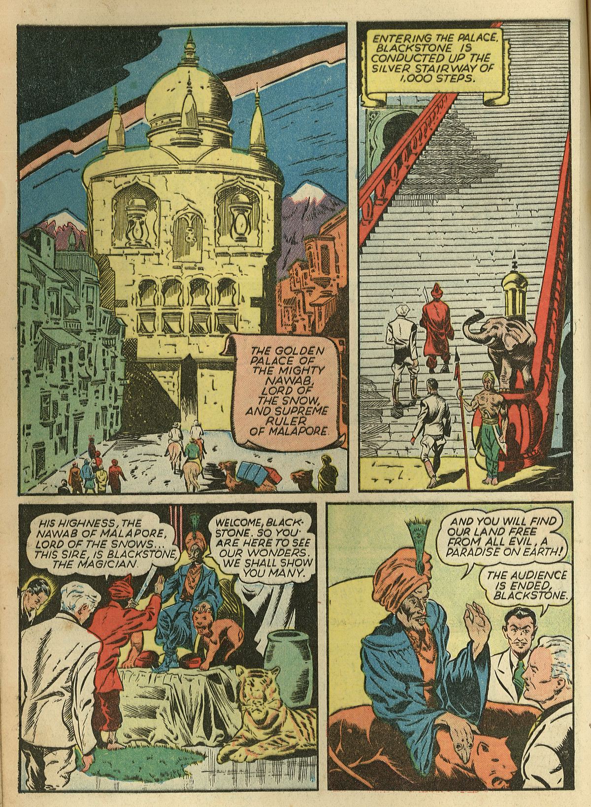 Read online Super-Magician Comics comic -  Issue #1 - 14