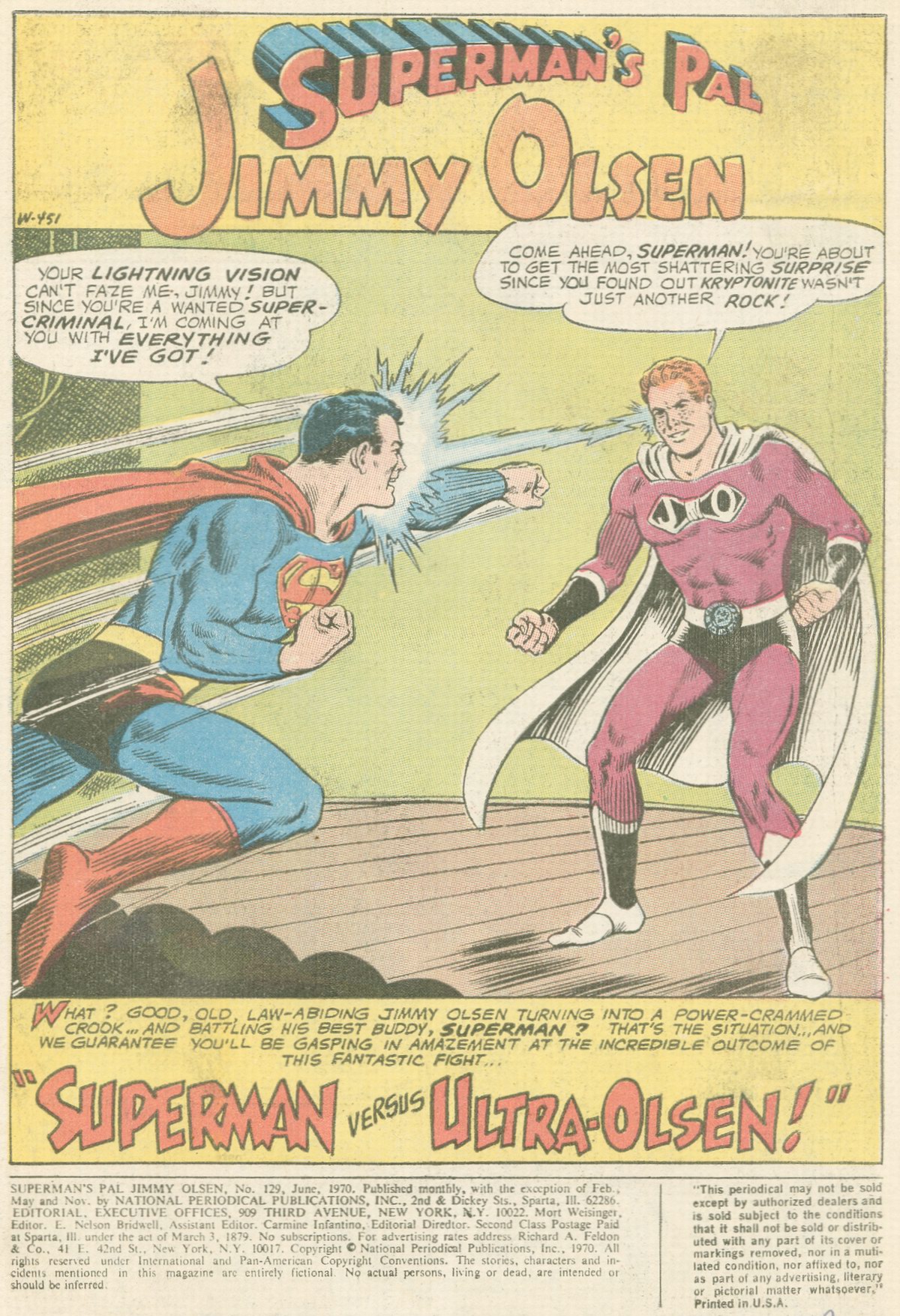 Read online Superman's Pal Jimmy Olsen comic -  Issue #129 - 3