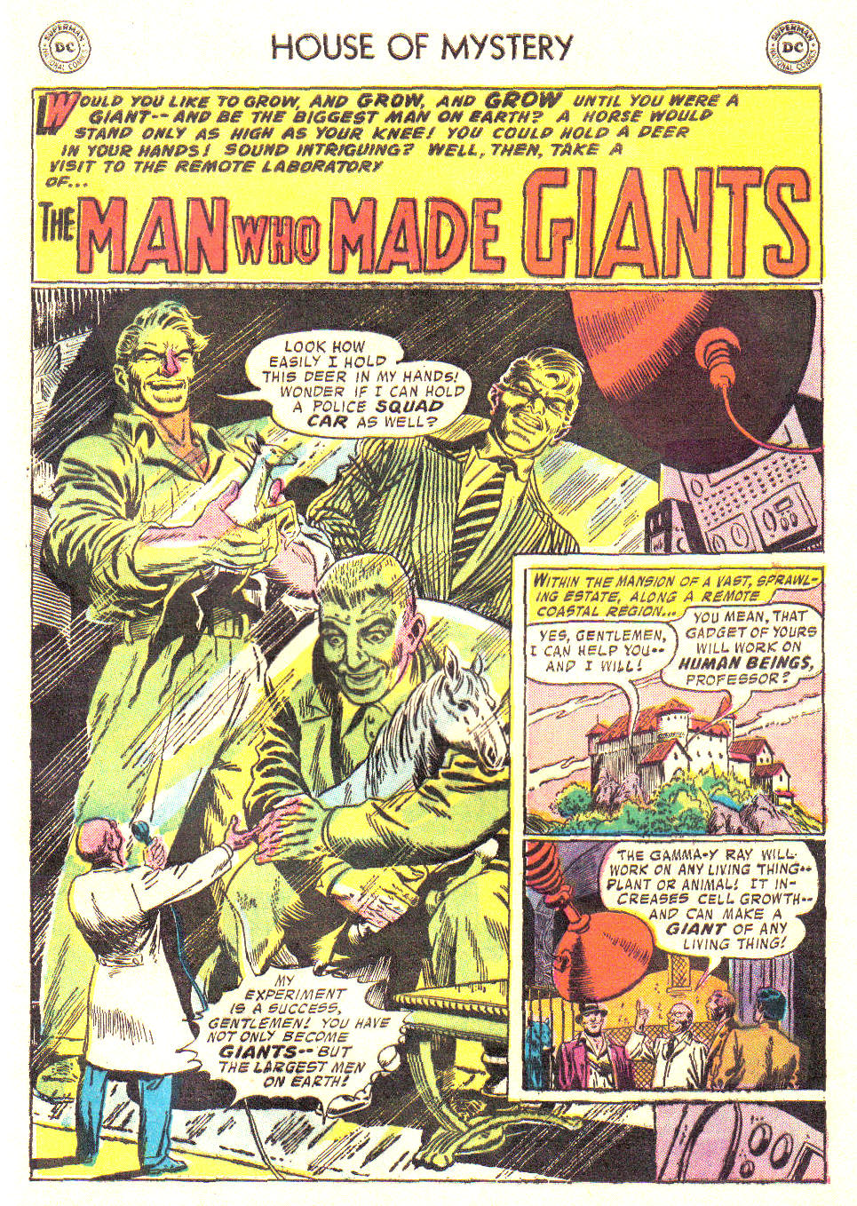 Read online House of Mystery (1951) comic -  Issue #67 - 27