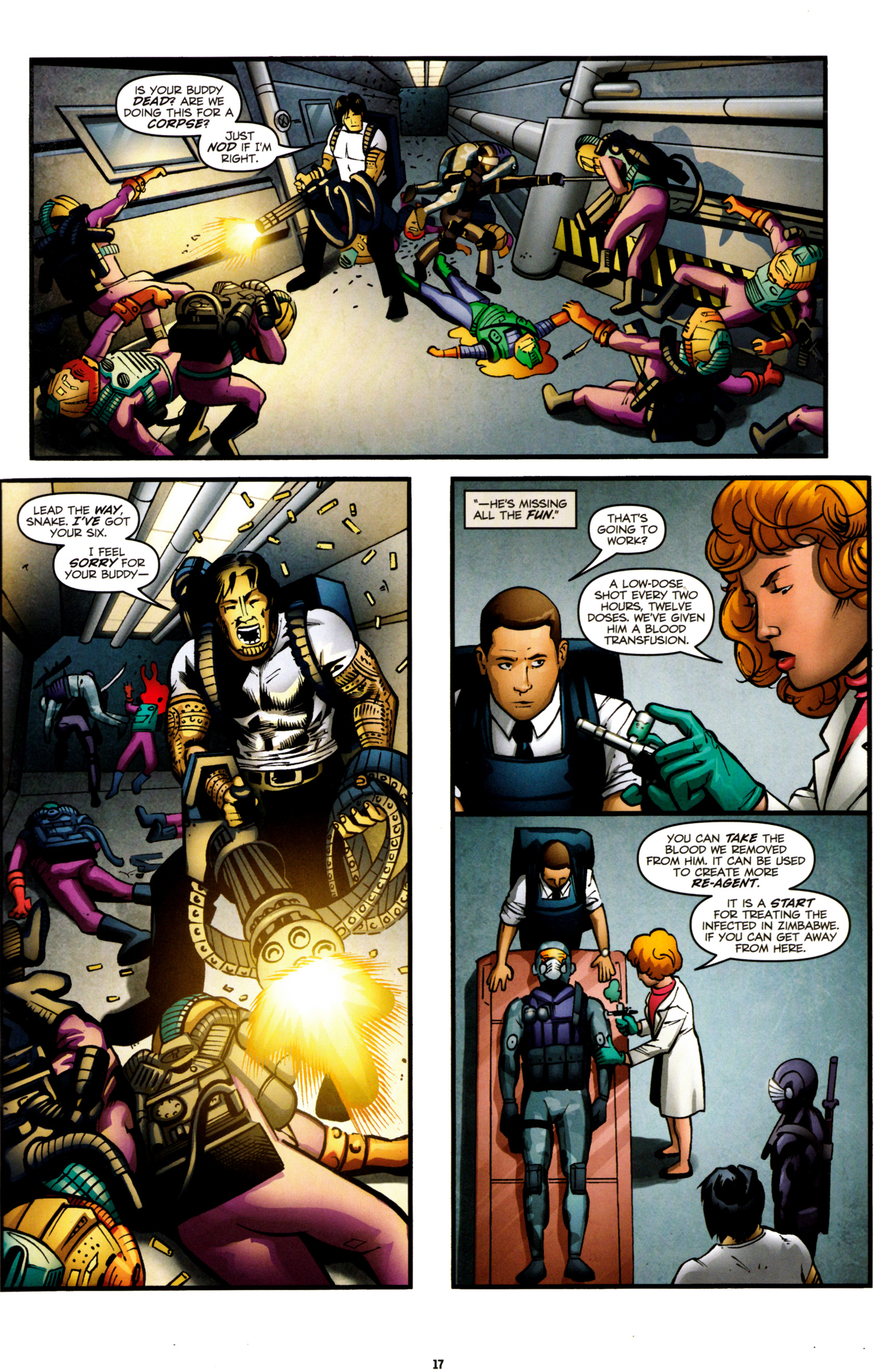 Read online G.I. Joe: Snake Eyes comic -  Issue #8 - 20