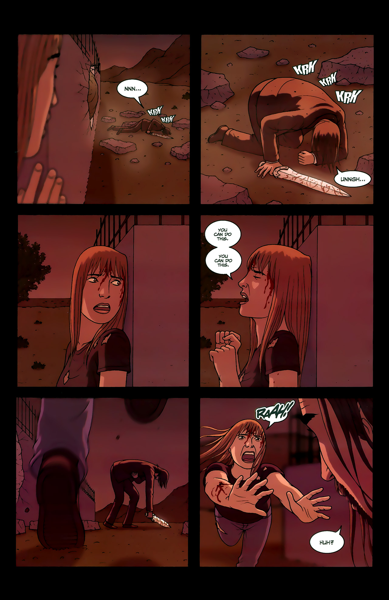 Read online The Sword comic -  Issue #15 - 19