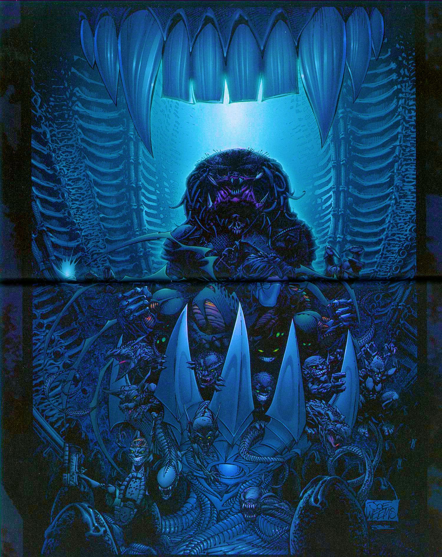 Read online Overkill: Witchblade/Aliens/Darkness/Predator comic -  Issue #2 - 37