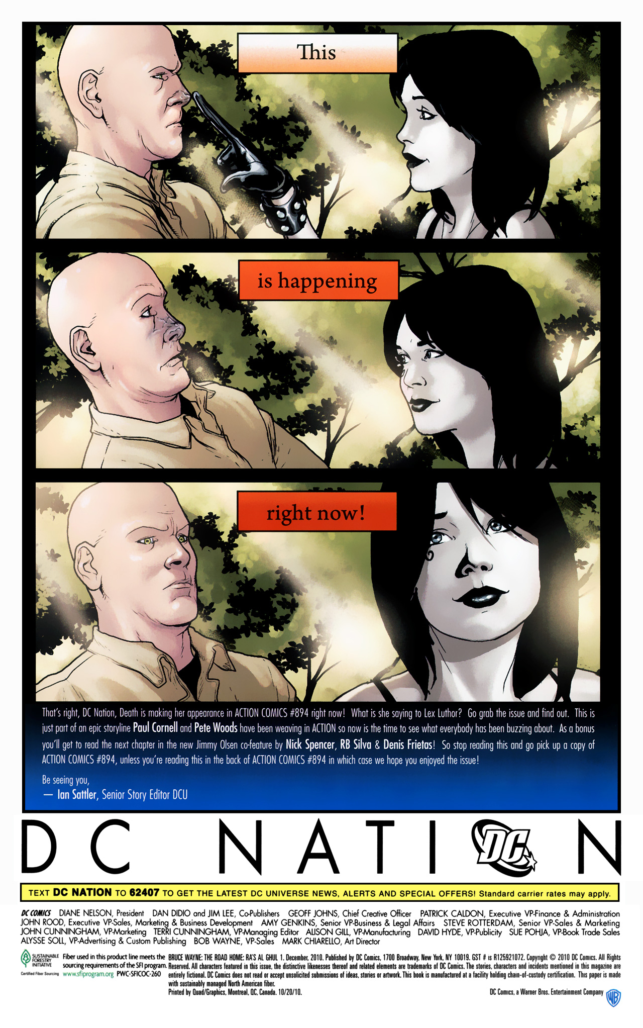 Read online Bruce Wayne: The Road Home comic -  Issue # Issue Ra's al Ghul - 23