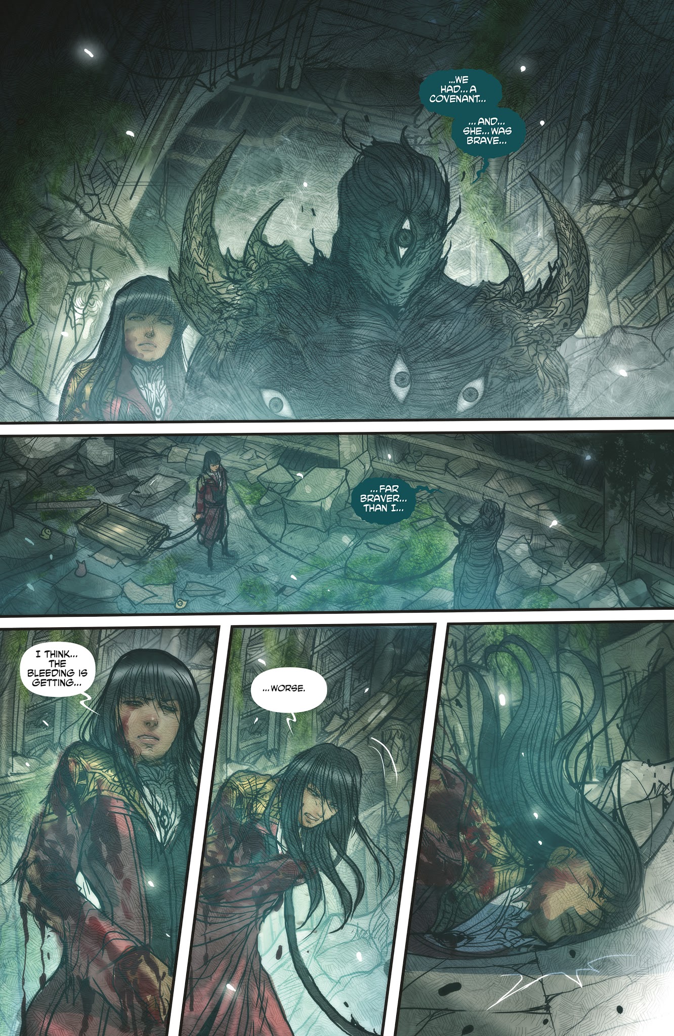 Read online Monstress comic -  Issue #16 - 9