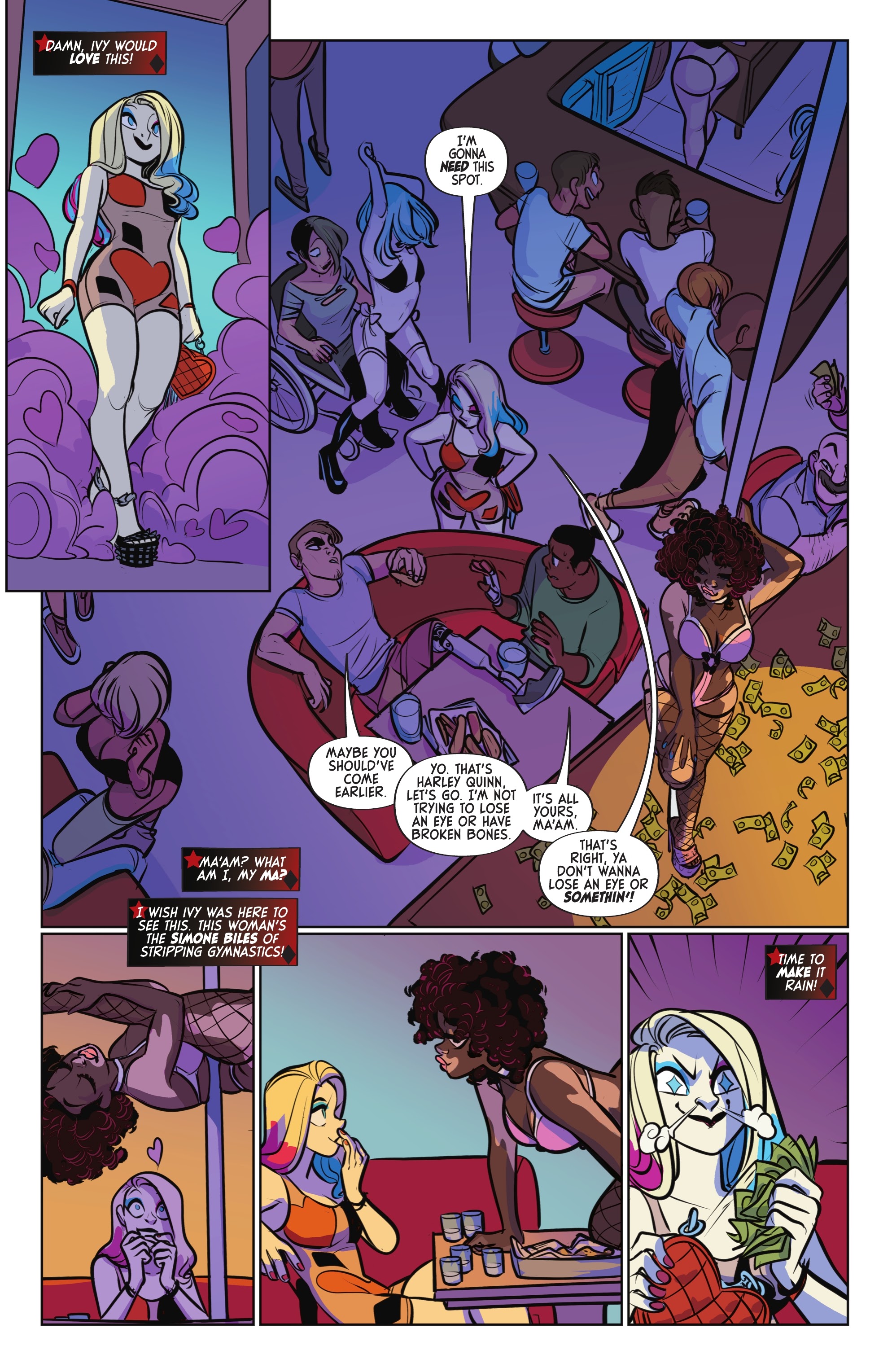 Read online Harley Quinn: The Animated Series: The Eat. Bang! Kill. Tour comic -  Issue #5 - 11
