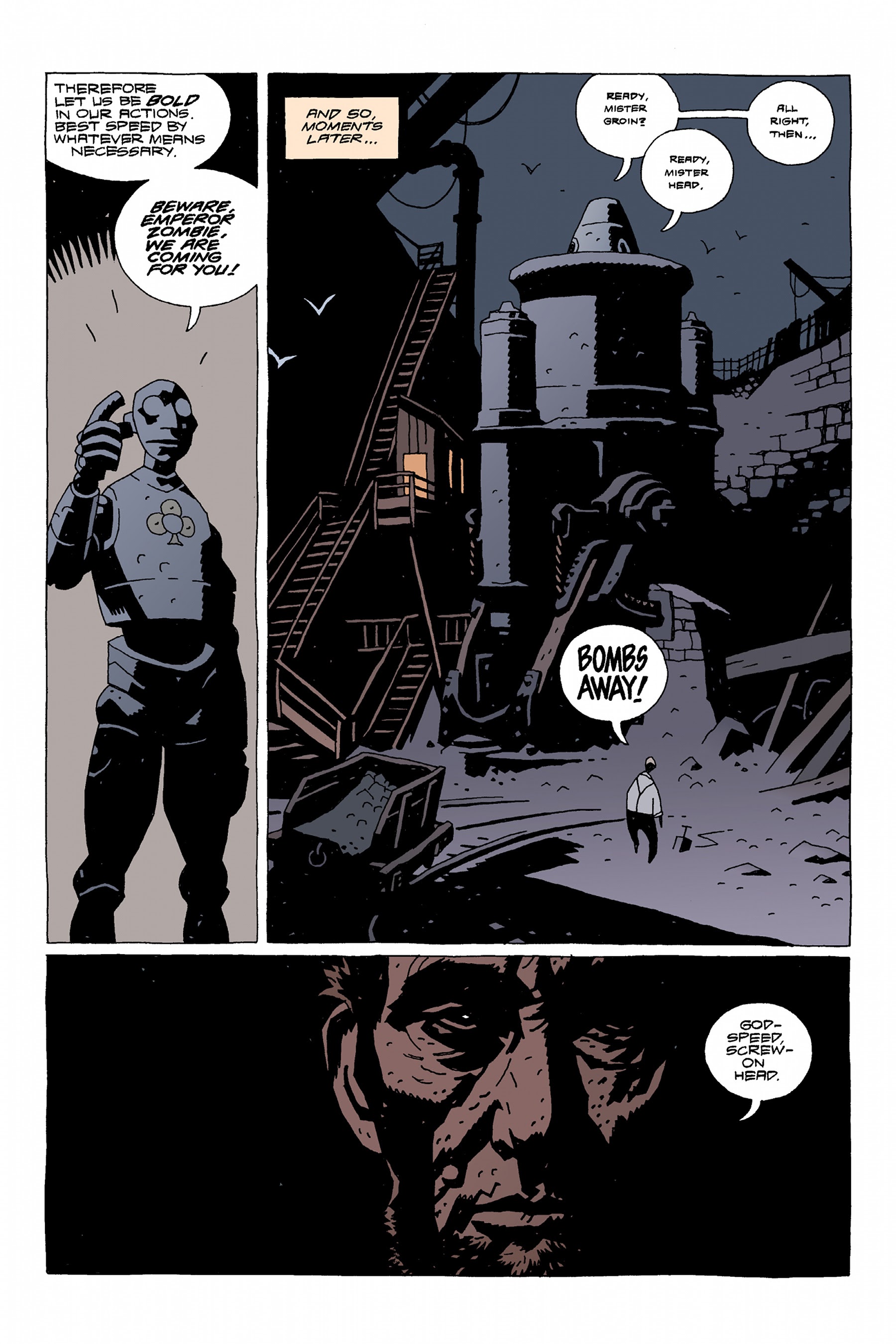 Read online The Amazing Screw-On Head and Other Curious Objects (Anniversary Edition) comic -  Issue # TPB - 16