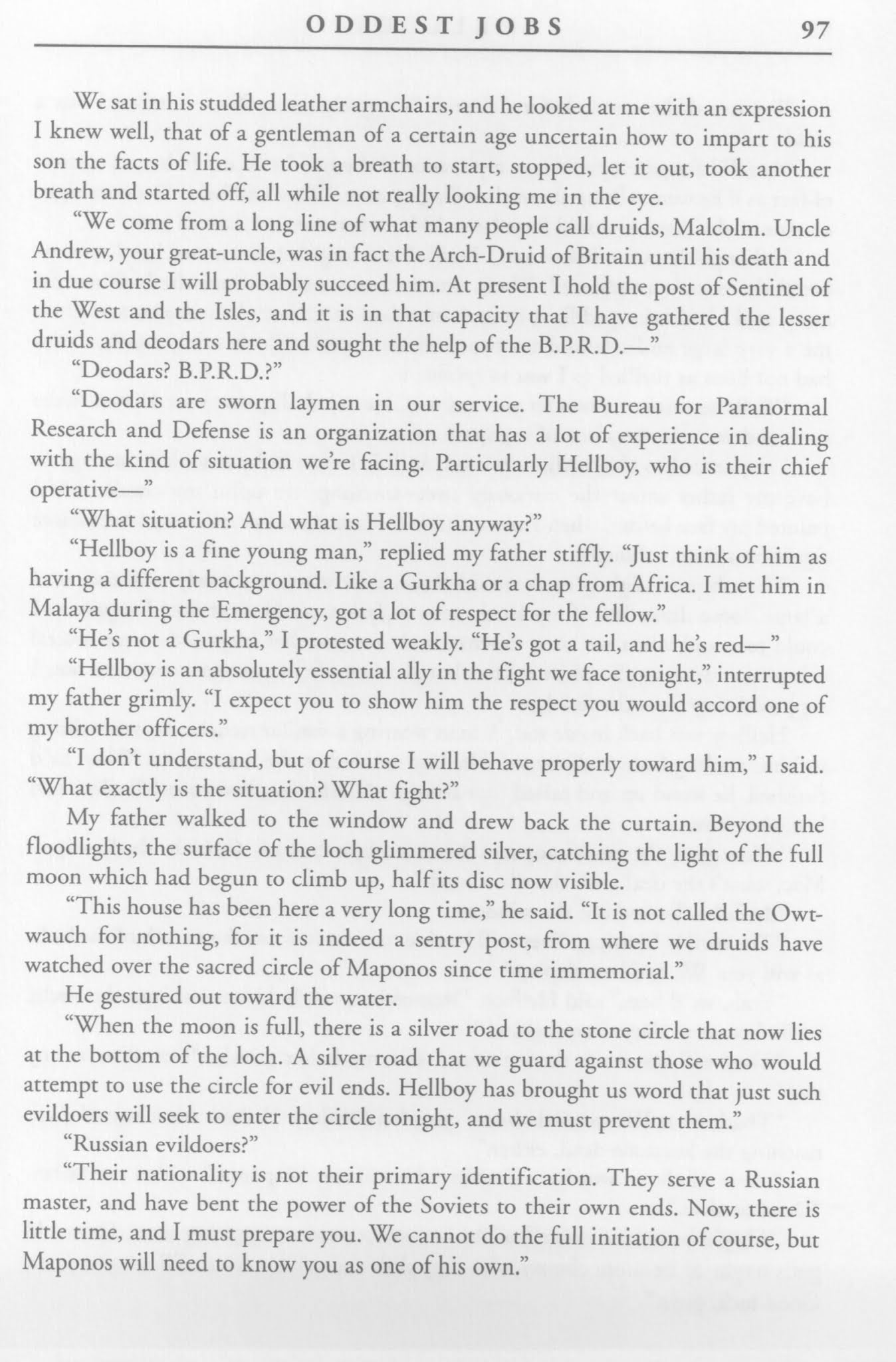 Read online Hellboy: Oddest Jobs comic -  Issue # TPB (Part 1) - 94