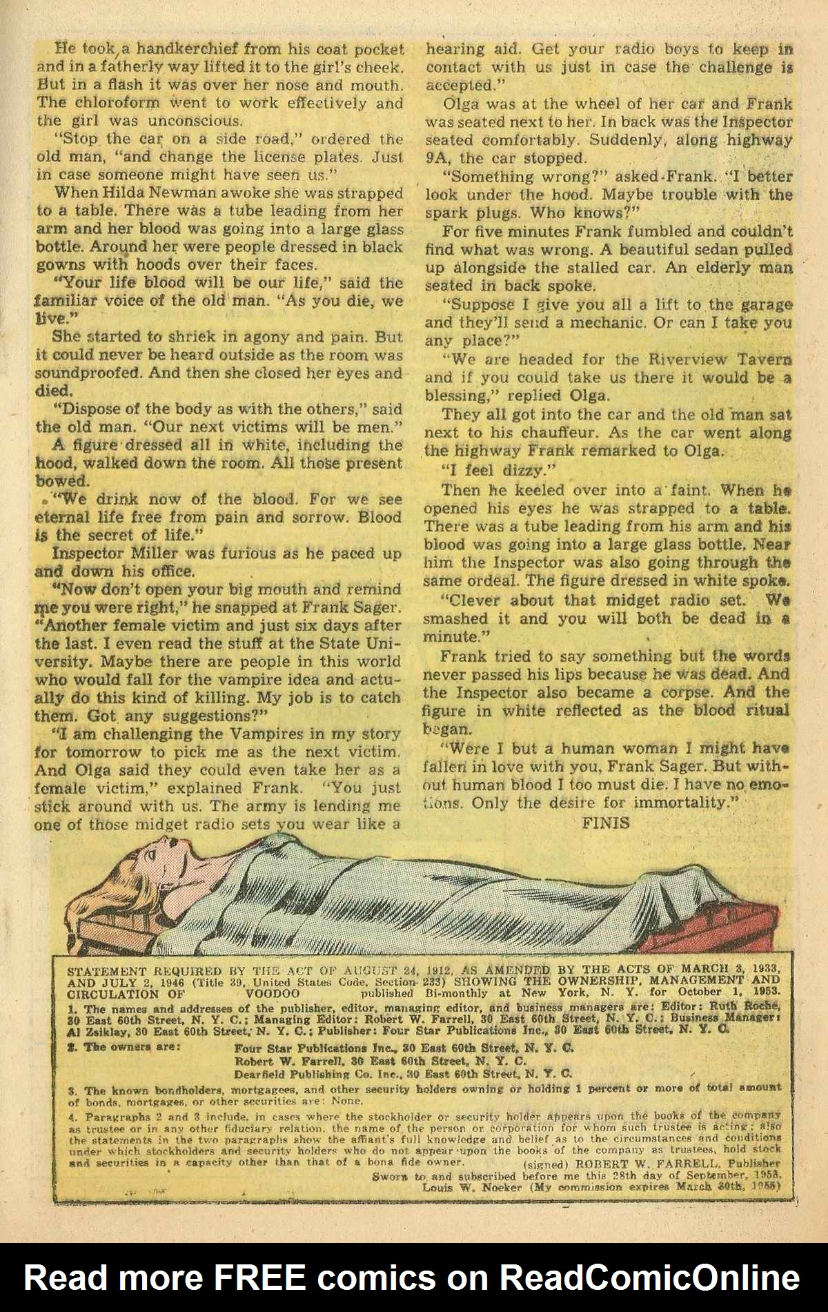 Read online Voodoo (1952) comic -  Issue #14 - 17