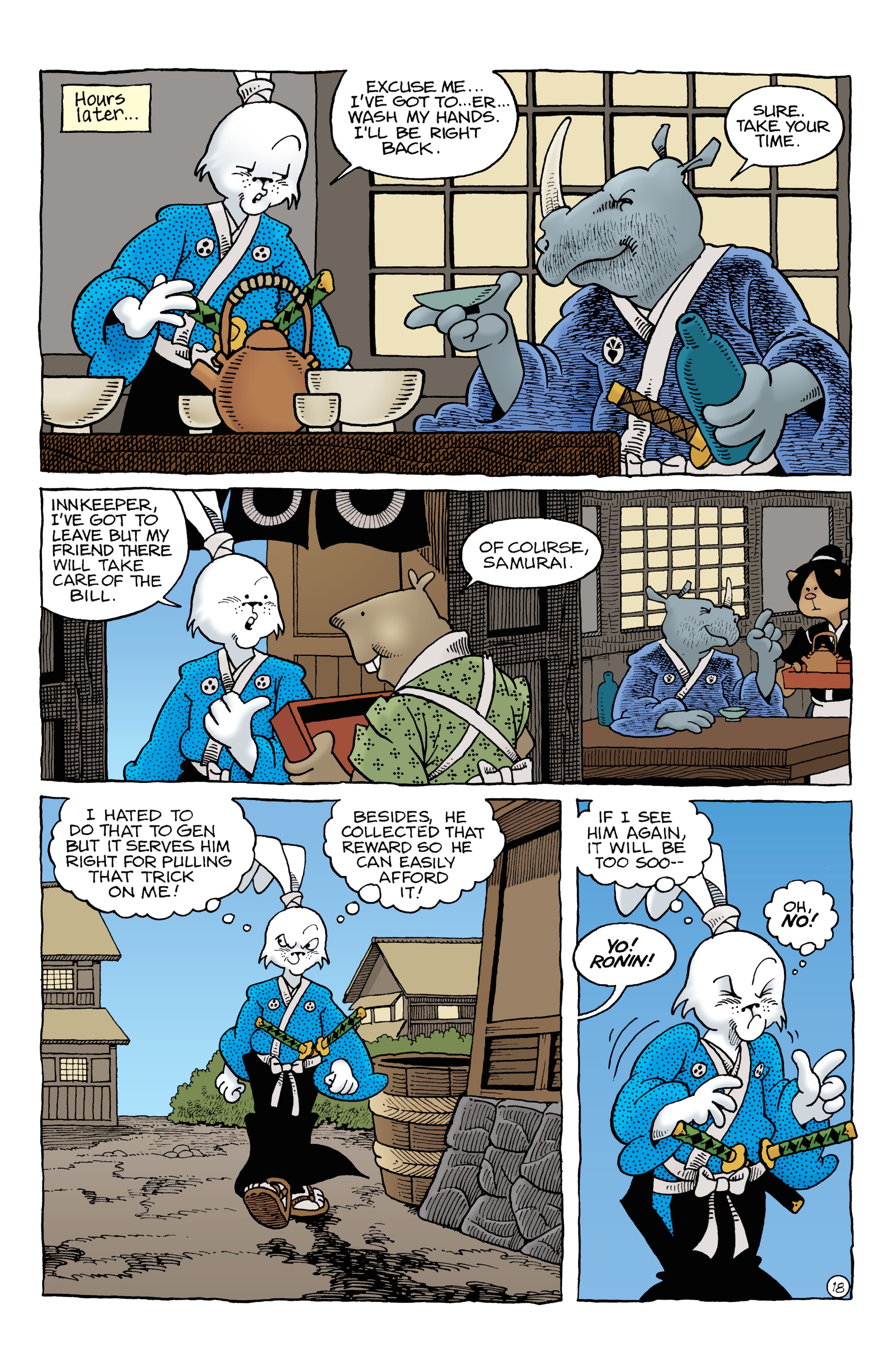 Read online Usagi Yojimbo: Wanderer’s Road comic -  Issue #5 - 19