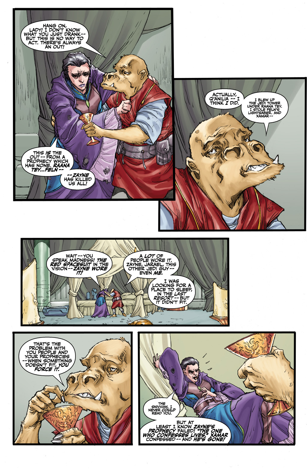 Read online Star Wars: Knights Of The Old Republic comic -  Issue #34 - 15