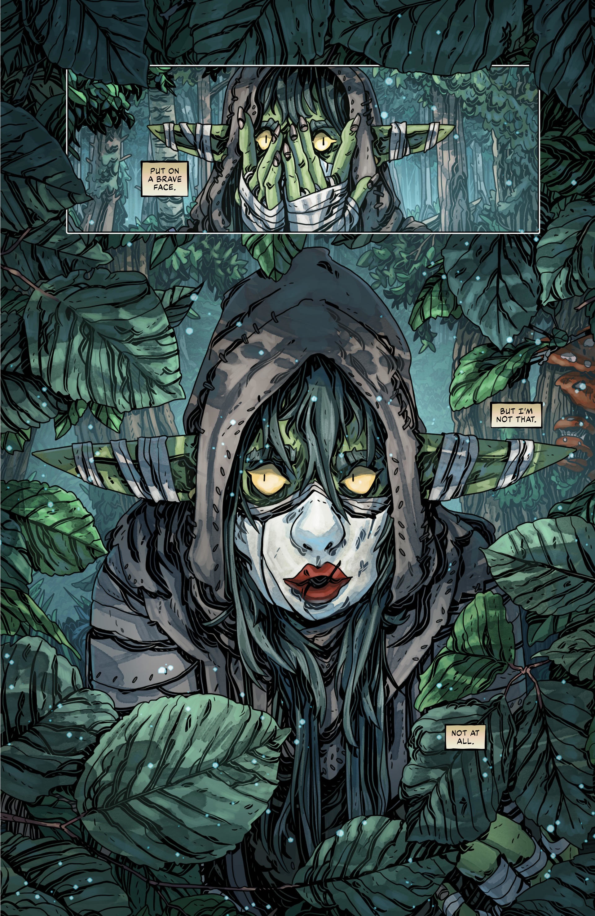Read online Critical Role: The Mighty Nein Origins - Nott the Brave comic -  Issue # Full - 50