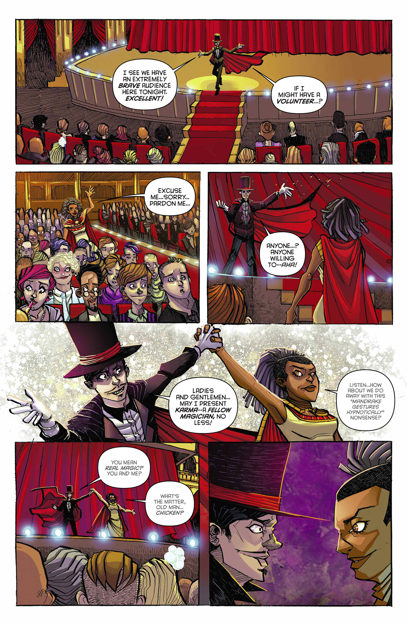 Read online King: Mandrake the Magician comic -  Issue #1 - 13