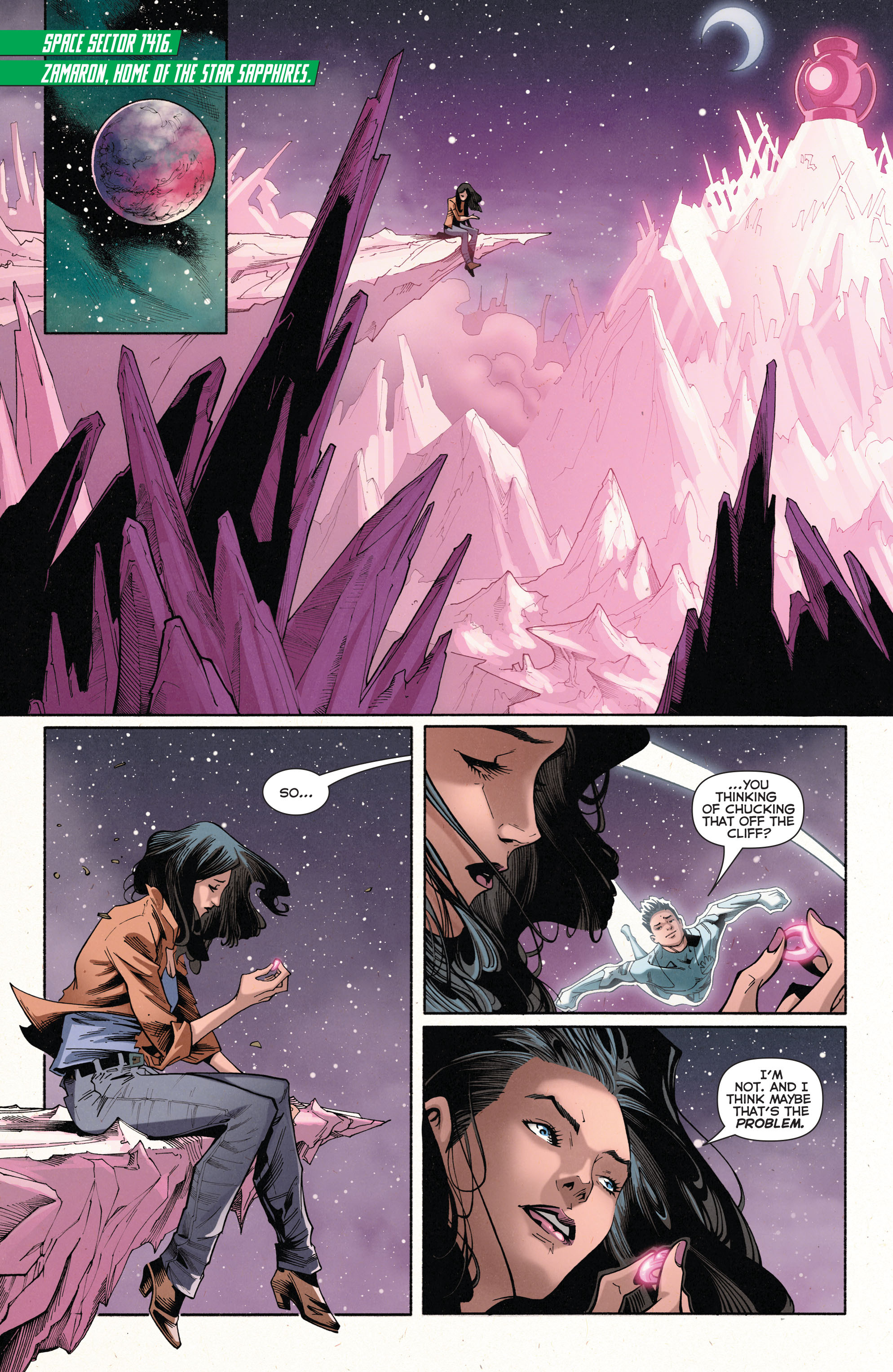 Read online Green Lantern: New Guardians comic -  Issue #38 - 6