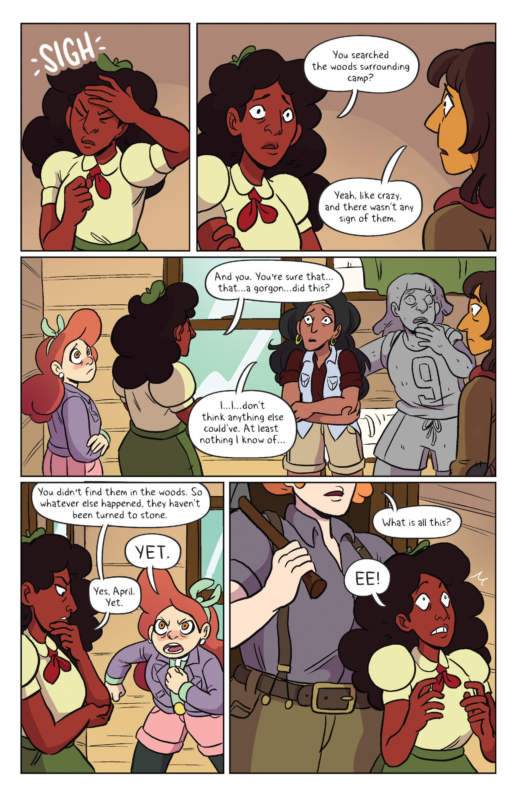 Read online Lumberjanes comic -  Issue #30 - 4