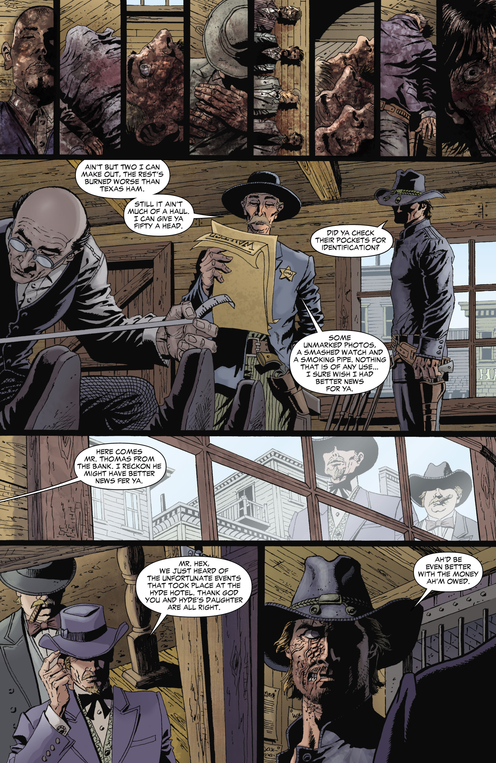 Read online Jonah Hex (2006) comic -  Issue #43 - 16