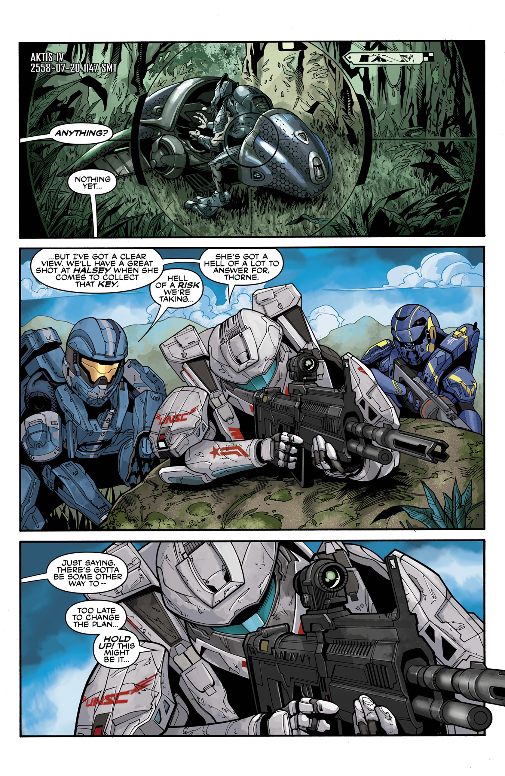 Read online Halo: Escalation comic -  Issue #16 - 3