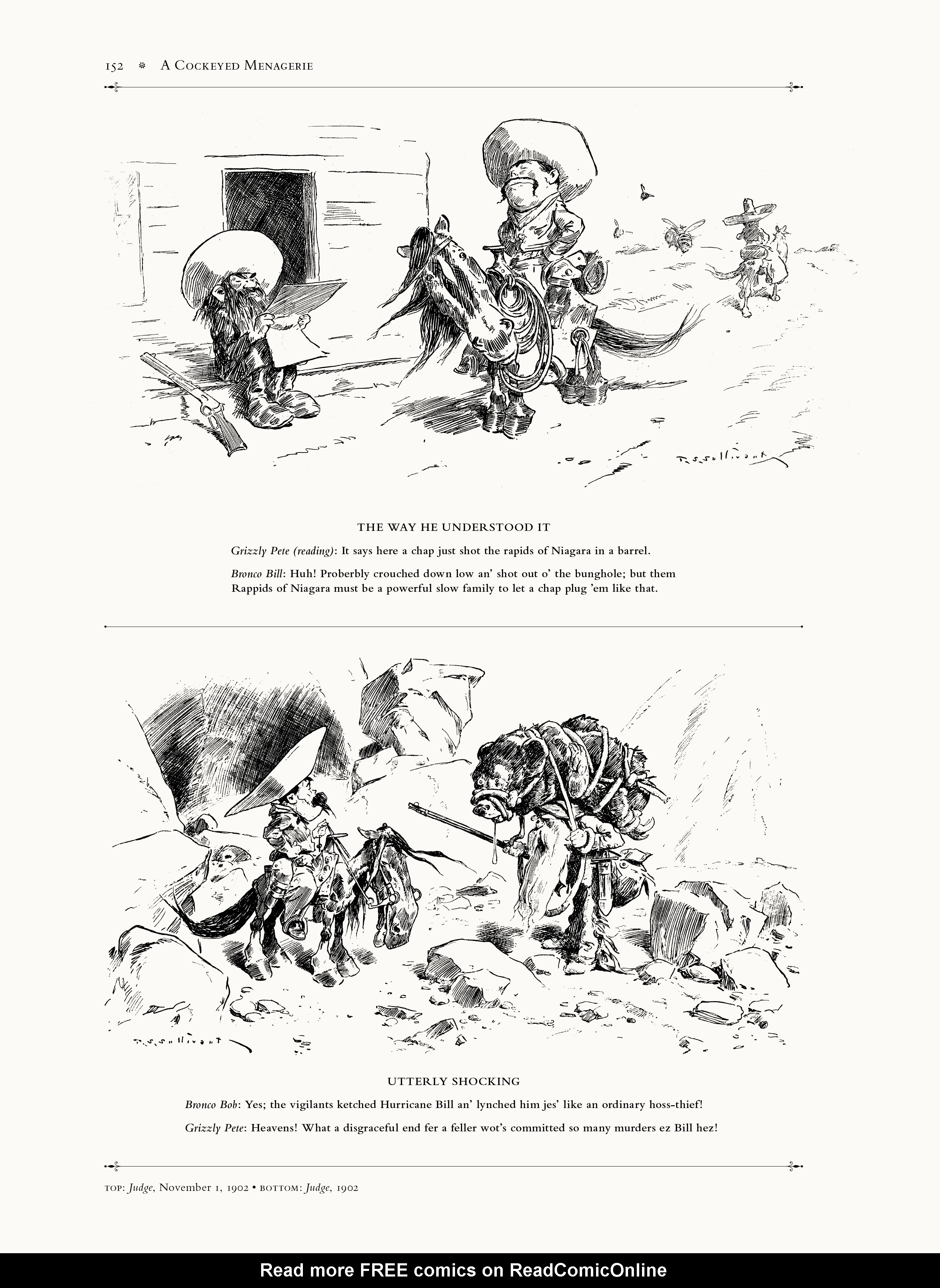 Read online A Cockeyed Menagerie: The Drawings of T.S. Sullivant comic -  Issue # TPB (Part 2) - 65