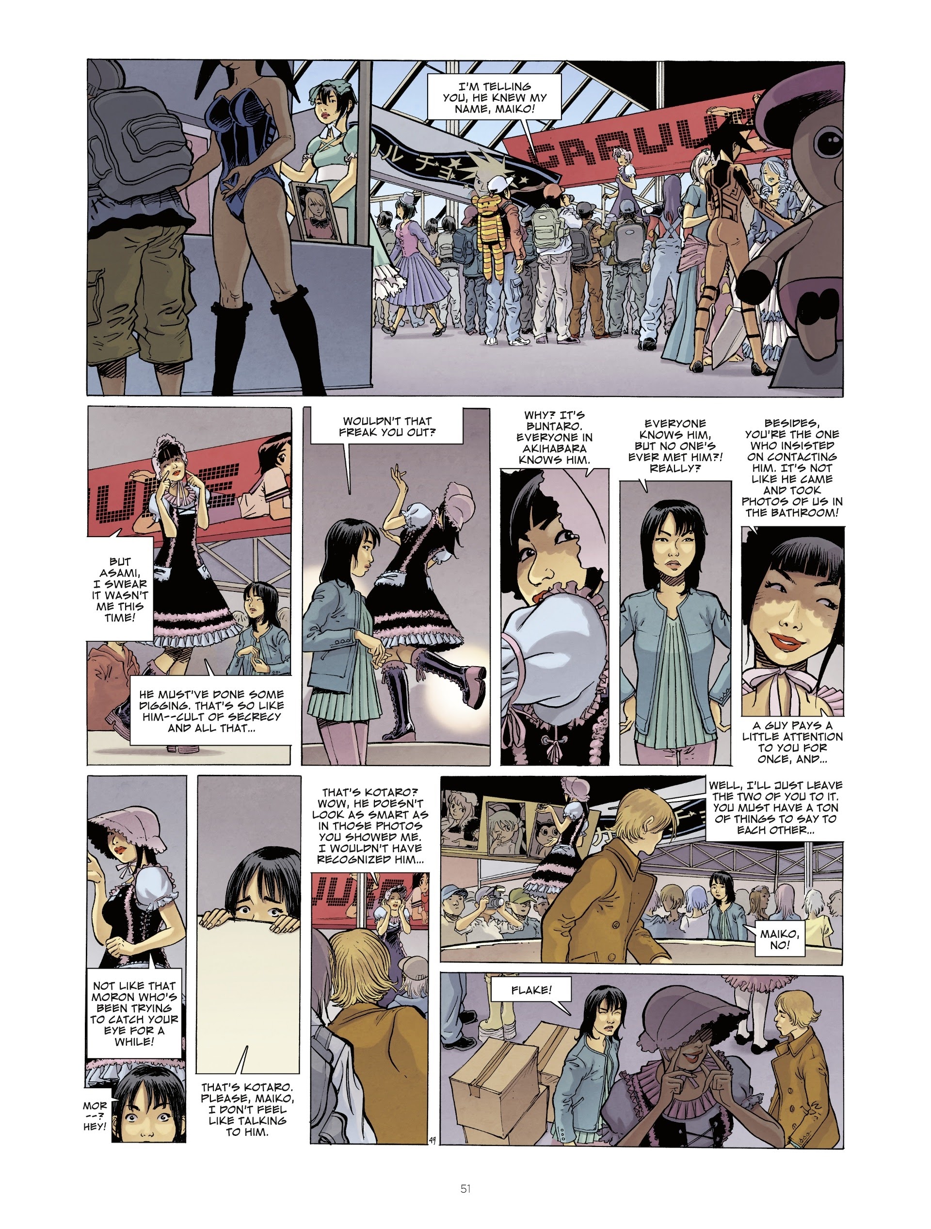 Read online Otaku Blue comic -  Issue #1 - 51